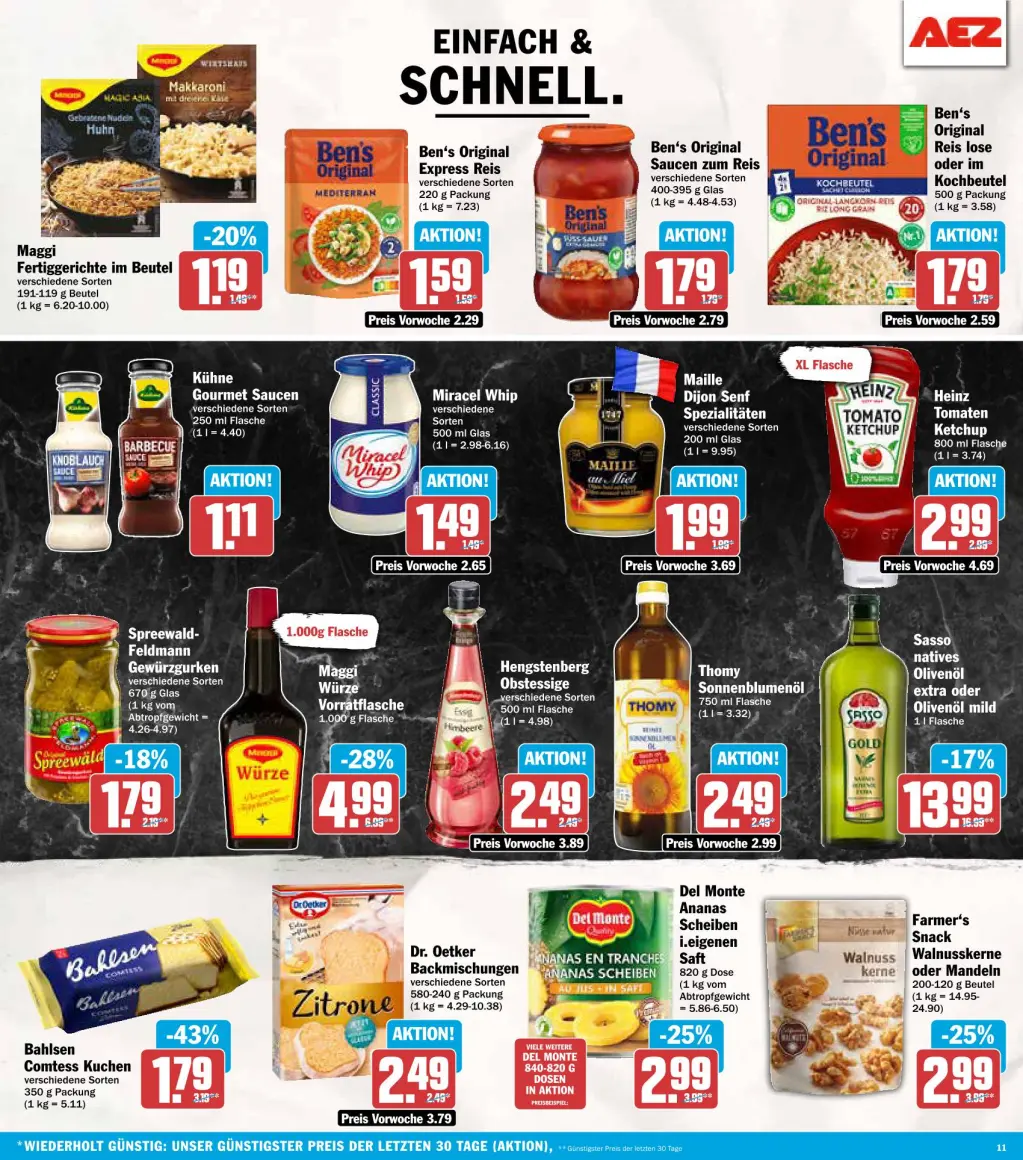 AEZ Prospekt KW41 mit aktuellen Angeboten und attraktiven Rabatten – günstige Lebensmittel, Sparen Sie bei AEZ Prospekt diese Woche!
