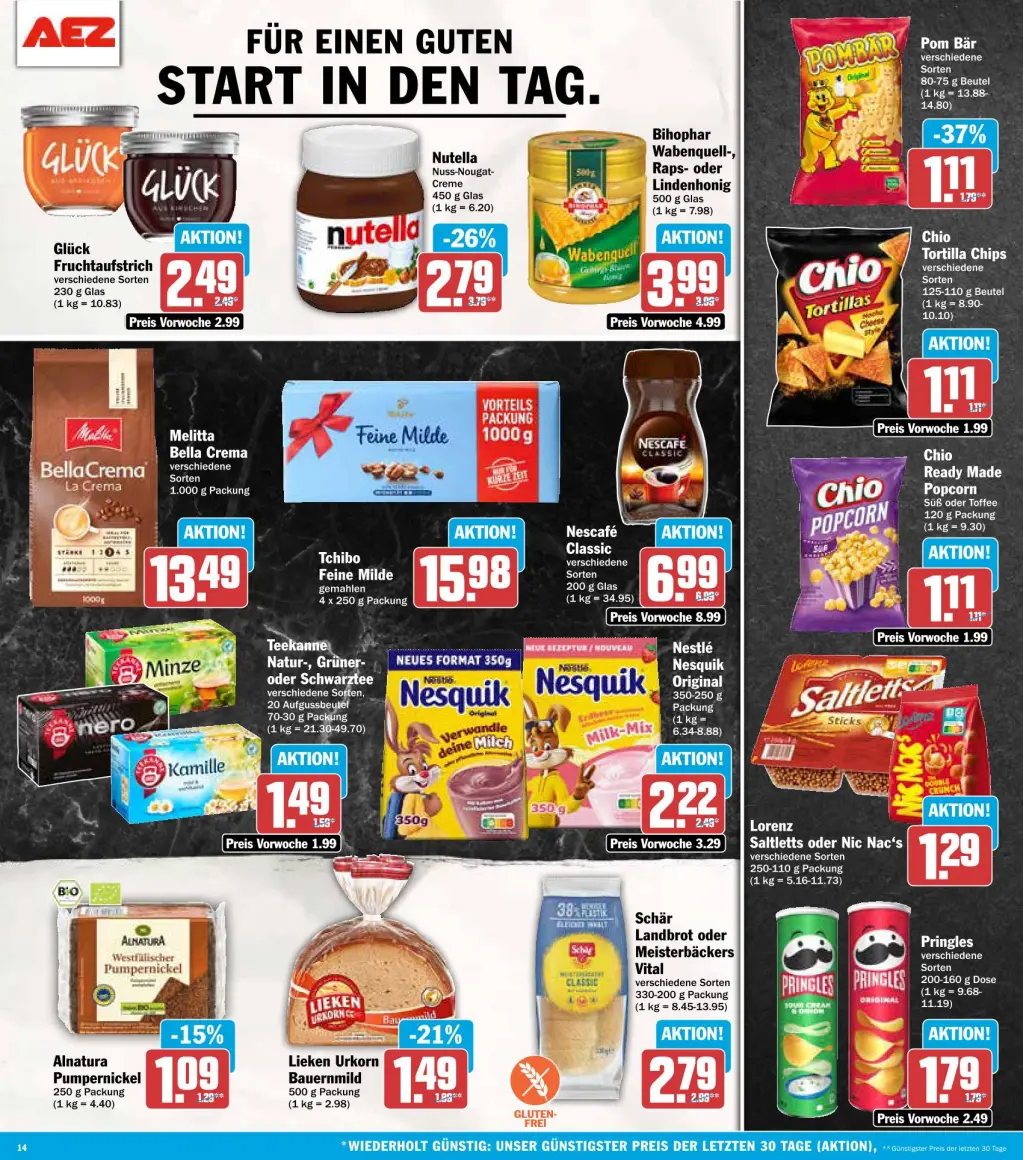 AEZ Prospekt KW41 mit aktuellen Angeboten und attraktiven Rabatten – günstige Lebensmittel, Sparen Sie bei AEZ Prospekt diese Woche!