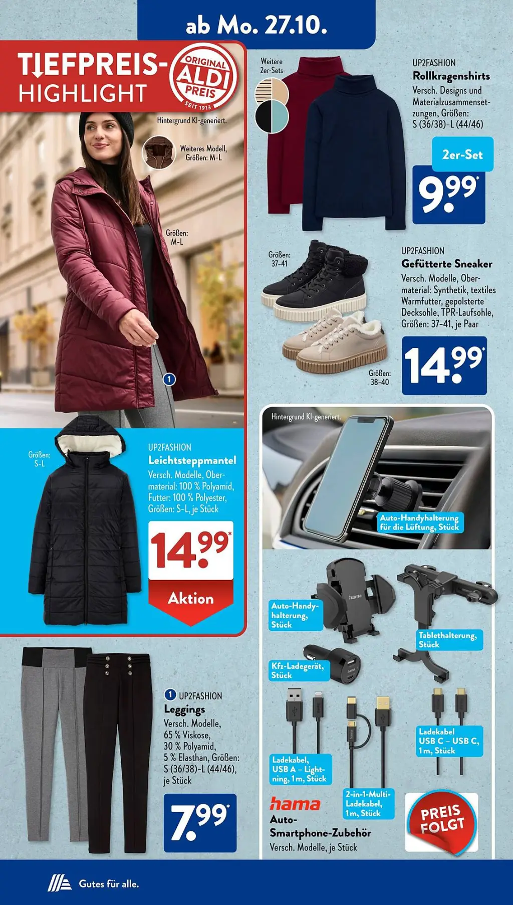 Aldi Süd Prospekt KW44 mit aktuellen Angeboten und attraktiven Rabatten – günstige Lebensmittel, Sparen Sie bei Aldi Süd Prospekt diese Woche!
