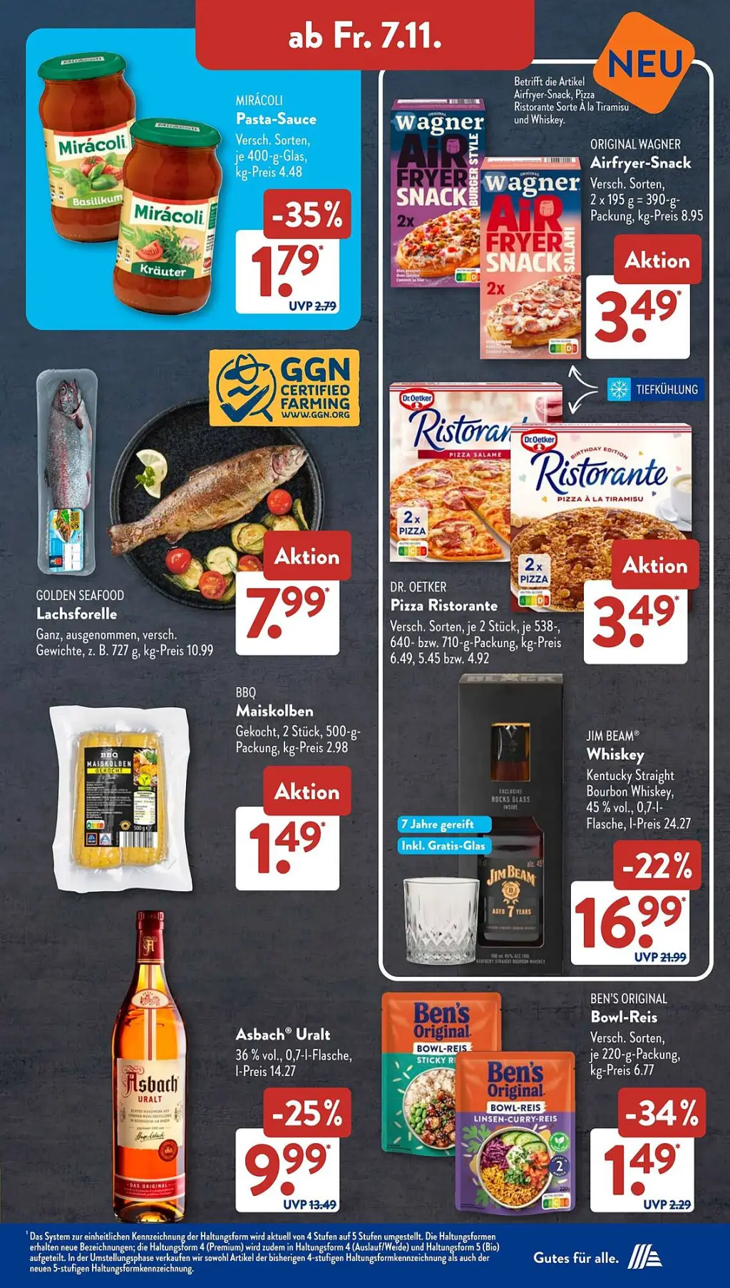 Aldi Süd Prospekt KW45 mit aktuellen Angeboten und attraktiven Rabatten – günstige Lebensmittel, Sparen Sie bei Aldi Süd Prospekt diese Woche!