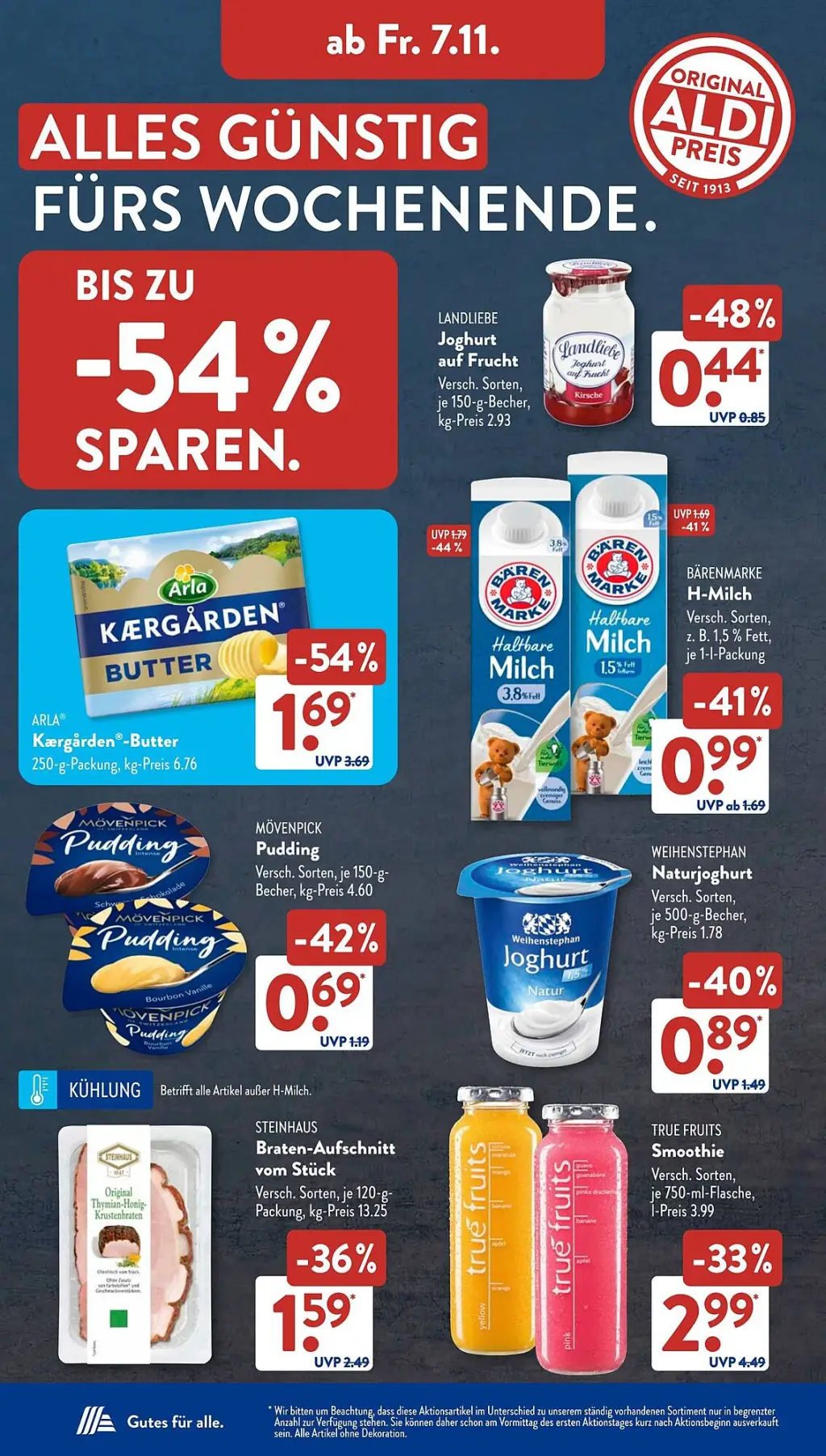 Aldi Süd Prospekt KW45 mit aktuellen Angeboten und attraktiven Rabatten – günstige Lebensmittel, Sparen Sie bei Aldi Süd Prospekt diese Woche!