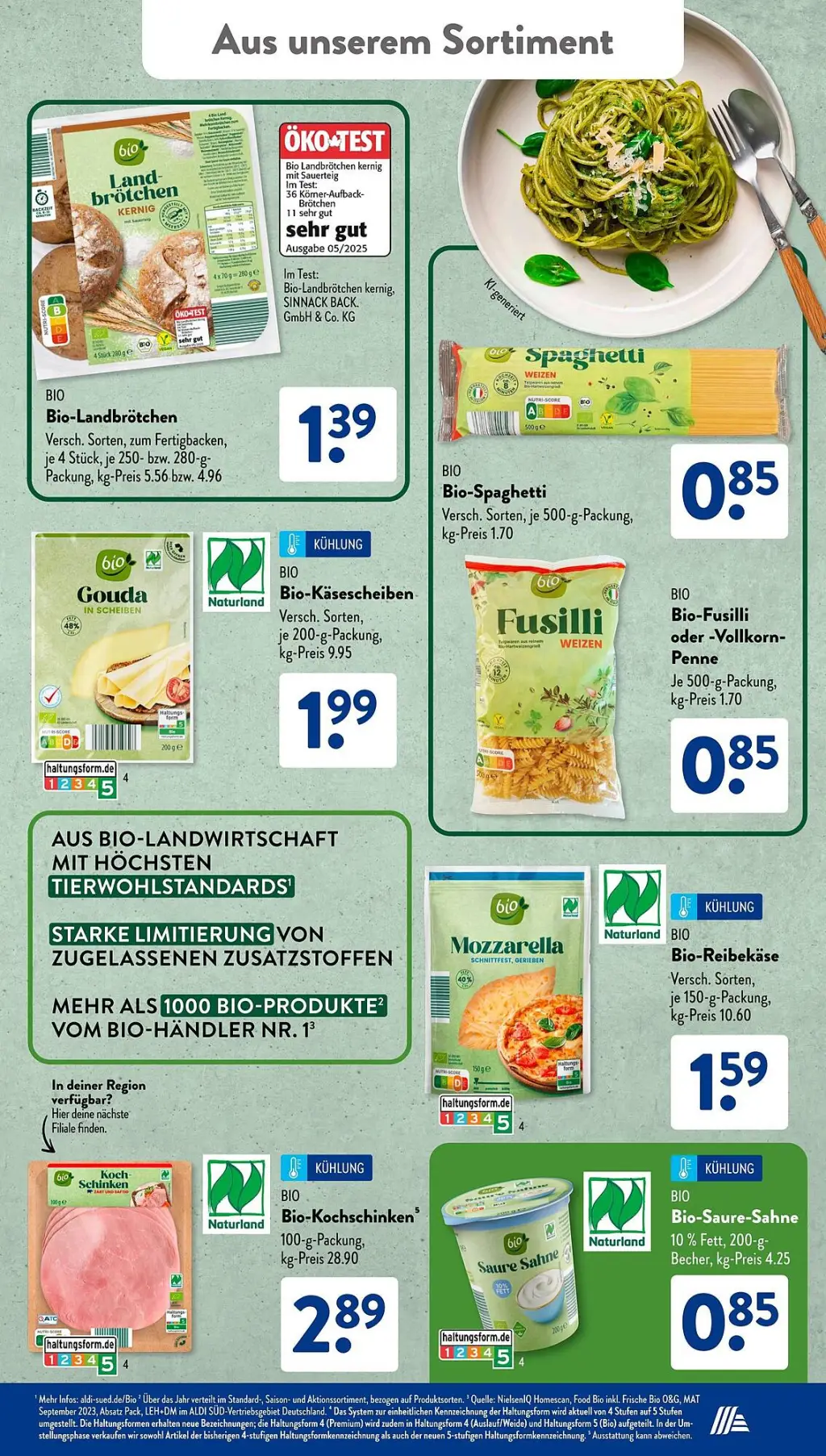 Aldi Süd Prospekt KW45 mit aktuellen Angeboten und attraktiven Rabatten – günstige Lebensmittel, Sparen Sie bei Aldi Süd Prospekt diese Woche!