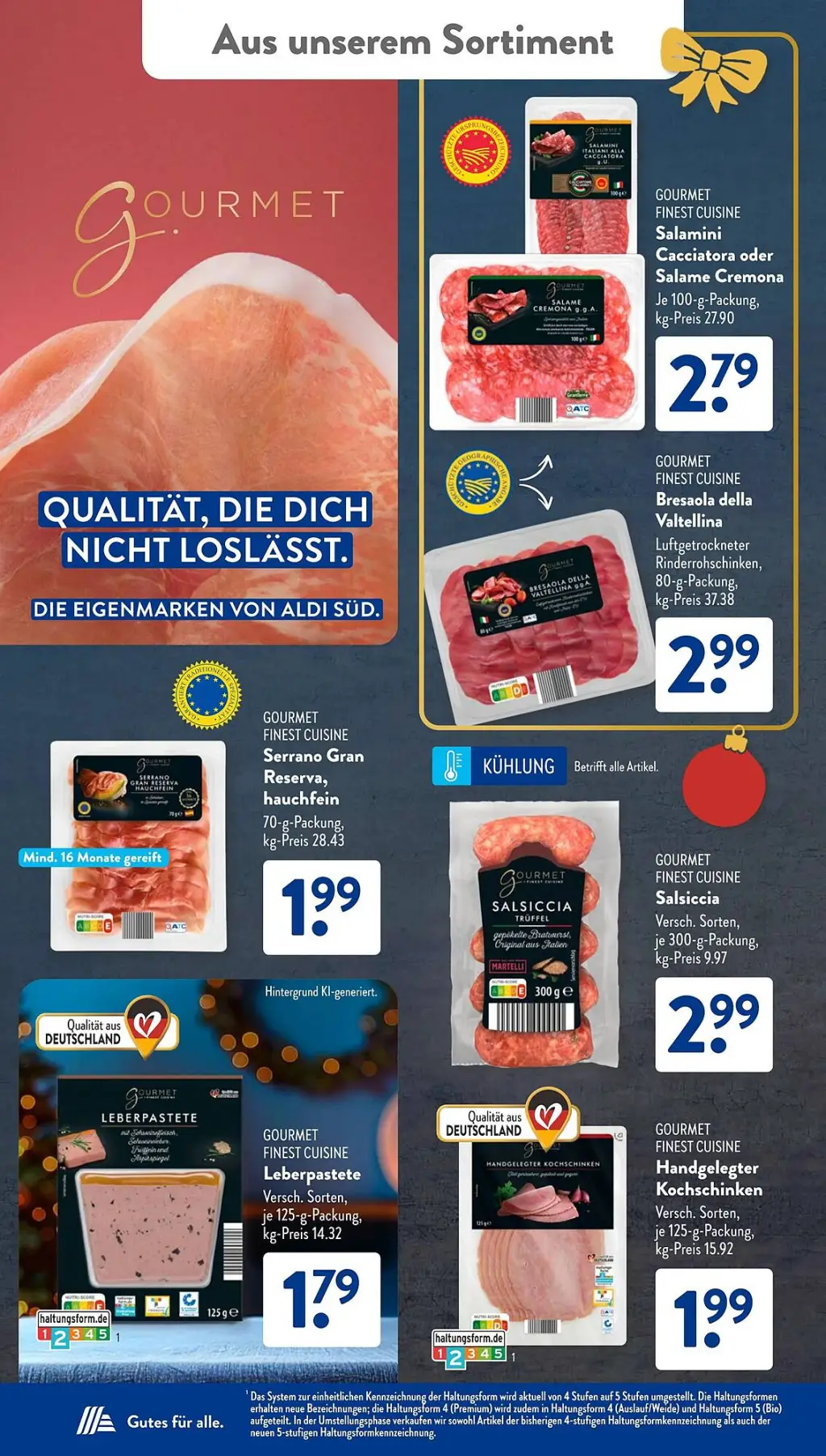 Aldi Süd Prospekt KW45 mit aktuellen Angeboten und attraktiven Rabatten – günstige Lebensmittel, Sparen Sie bei Aldi Süd Prospekt diese Woche!