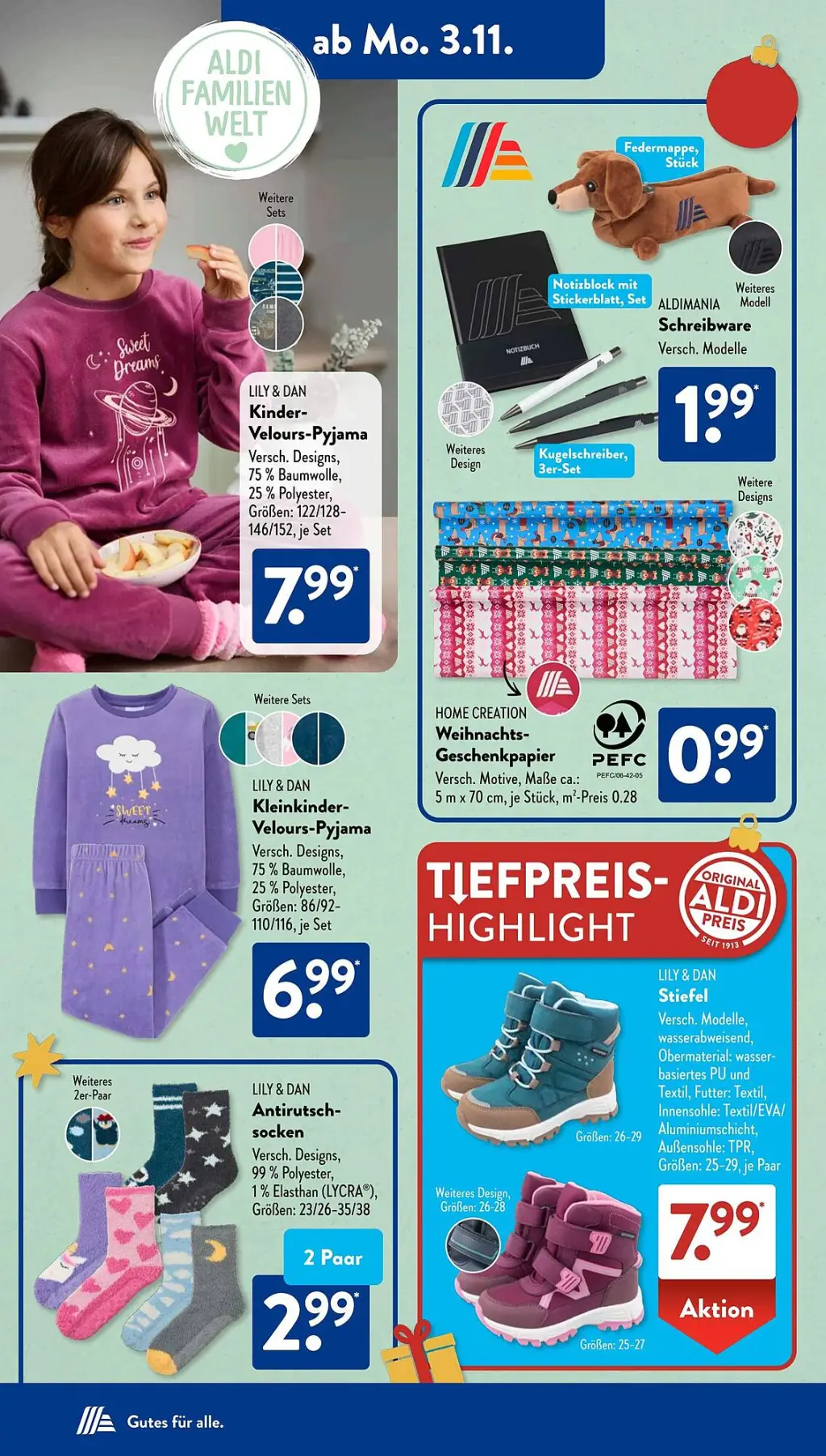 Aldi Süd Prospekt KW45 mit aktuellen Angeboten und attraktiven Rabatten – günstige Lebensmittel, Sparen Sie bei Aldi Süd Prospekt diese Woche!