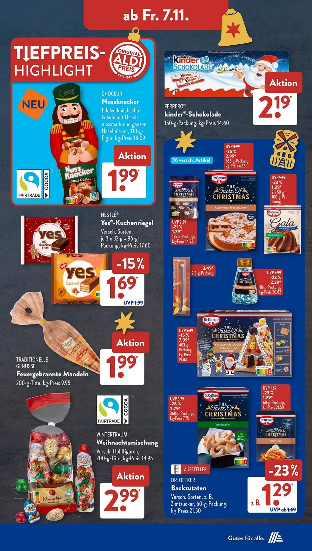 Aldi Süd Prospekt KW45 mit aktuellen Angeboten und attraktiven Rabatten – günstige Lebensmittel, Sparen Sie bei Aldi Süd Prospekt diese Woche!