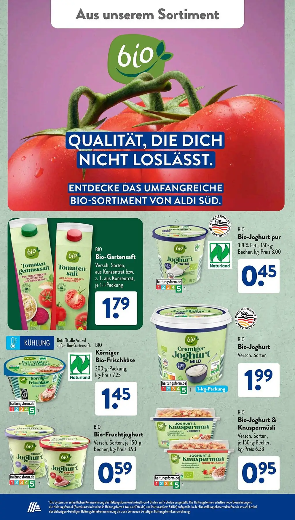 Aldi Süd Prospekt KW45 mit aktuellen Angeboten und attraktiven Rabatten – günstige Lebensmittel, Sparen Sie bei Aldi Süd Prospekt diese Woche!