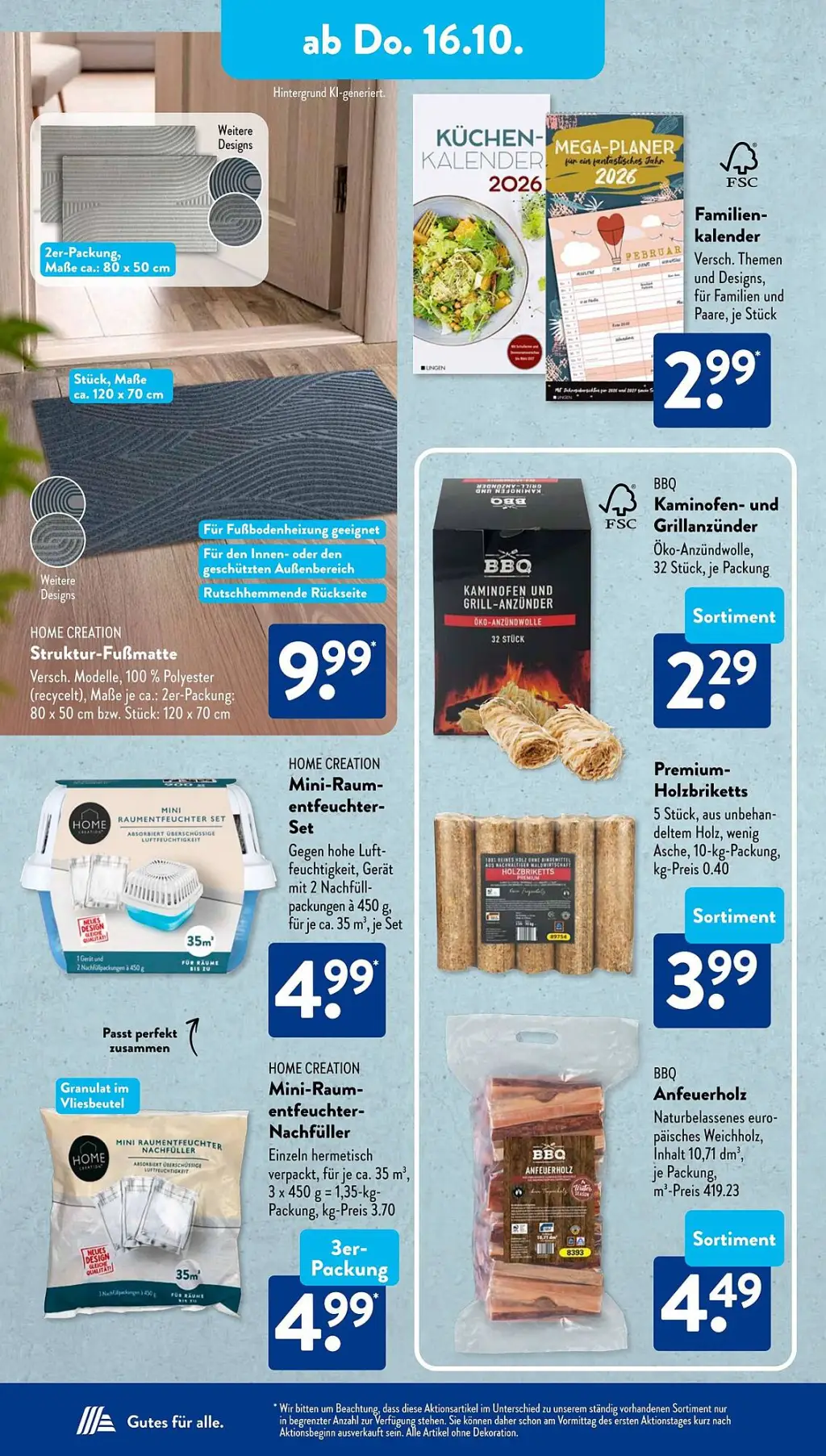 Aldi Süd Prospekt KW42 mit aktuellen Angeboten und attraktiven Rabatten – günstige Lebensmittel, Sparen Sie bei Aldi Süd Prospekt diese Woche!