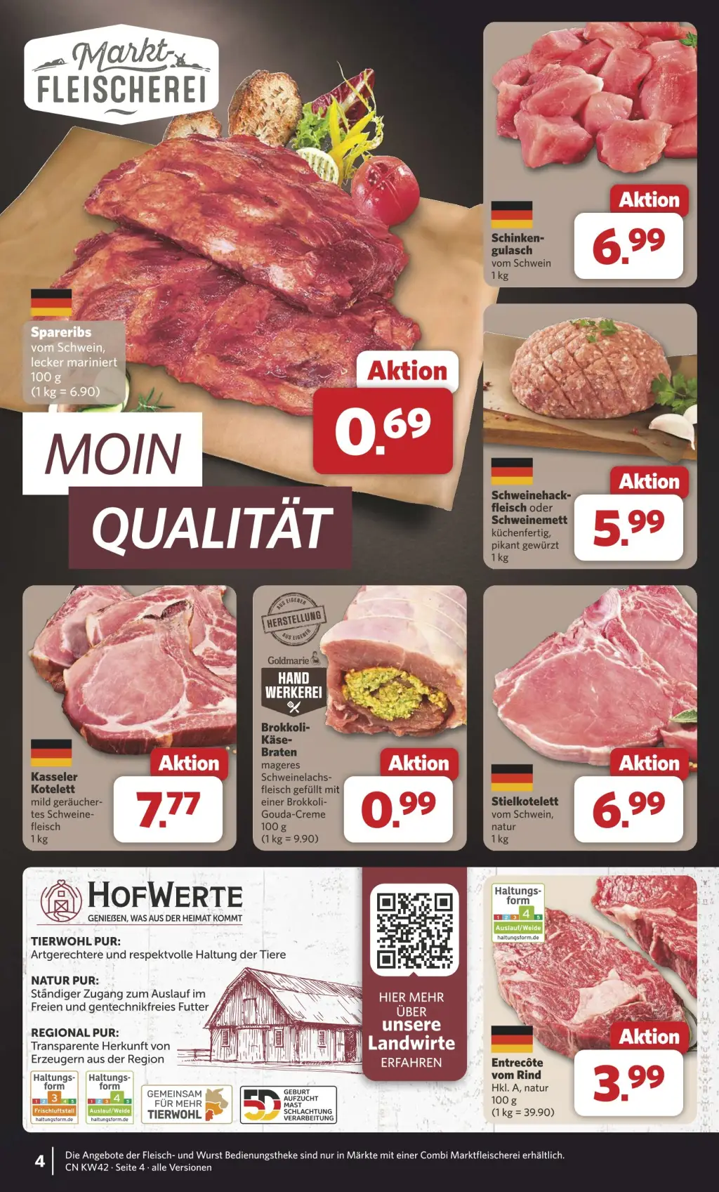 Combi Prospekt KW42 mit aktuellen Angeboten und attraktiven Rabatten – günstige Lebensmittel, Sparen Sie bei Combi Prospekt diese Woche!