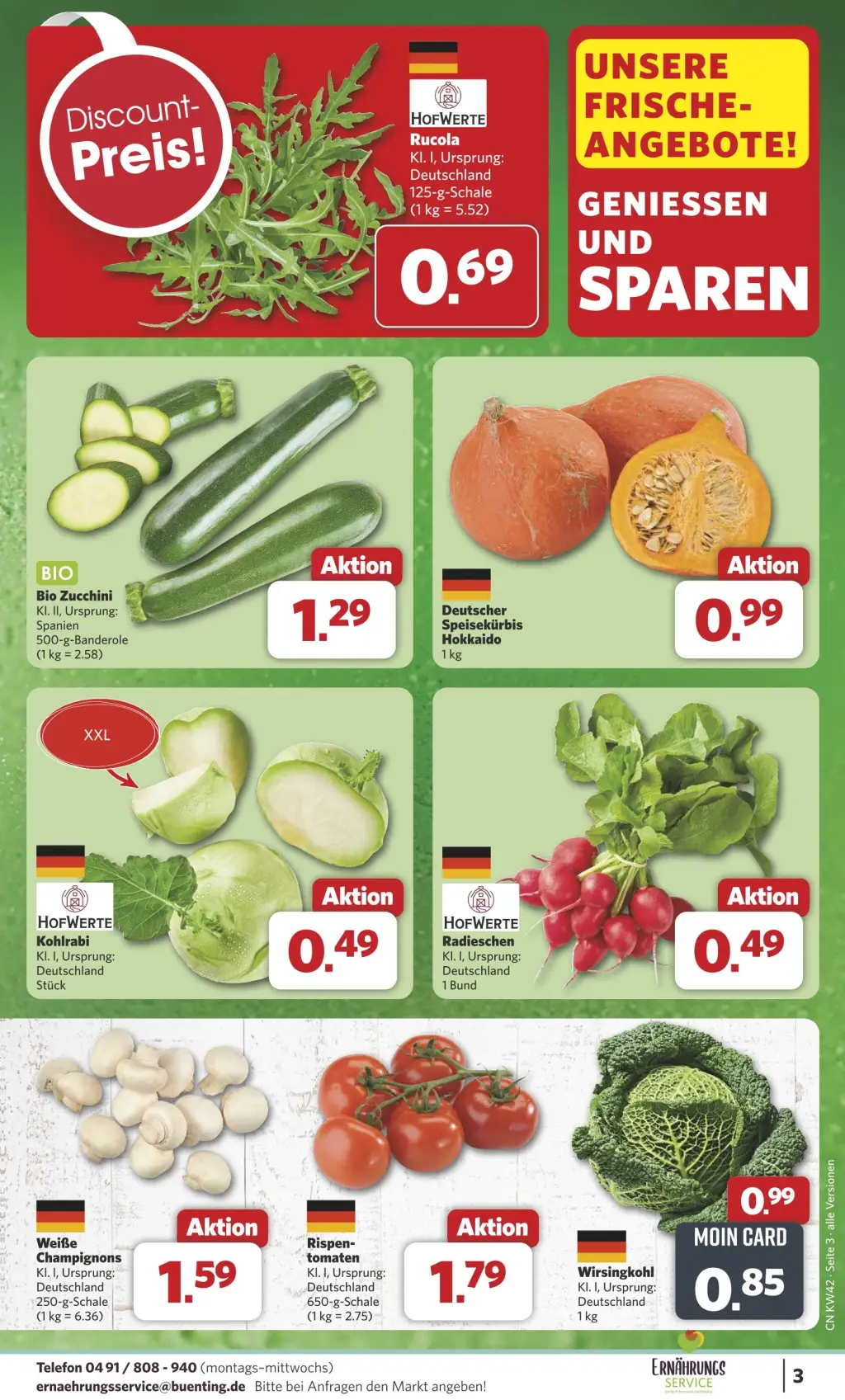 Combi Prospekt KW42 mit aktuellen Angeboten und attraktiven Rabatten – günstige Lebensmittel, Sparen Sie bei Combi Prospekt diese Woche!