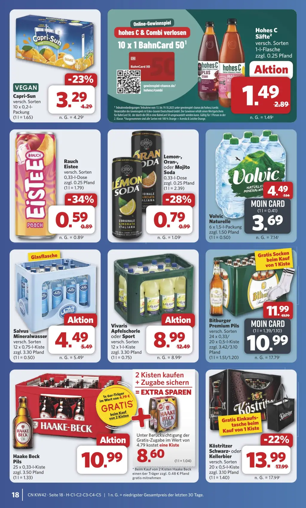 Combi Prospekt KW42 mit aktuellen Angeboten und attraktiven Rabatten – günstige Lebensmittel, Sparen Sie bei Combi Prospekt diese Woche!