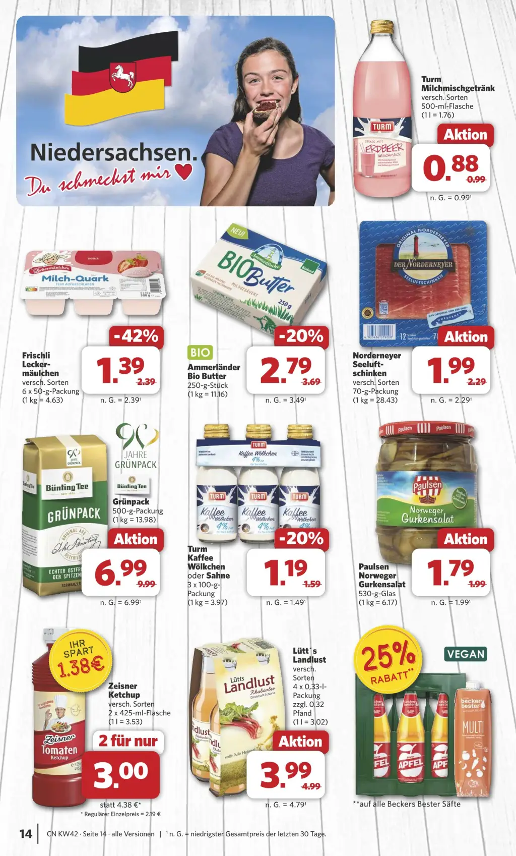 Combi Prospekt KW42 mit aktuellen Angeboten und attraktiven Rabatten – günstige Lebensmittel, Sparen Sie bei Combi Prospekt diese Woche!