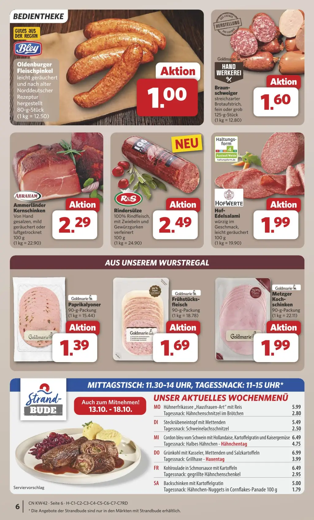 Combi Prospekt KW42 mit aktuellen Angeboten und attraktiven Rabatten – günstige Lebensmittel, Sparen Sie bei Combi Prospekt diese Woche!
