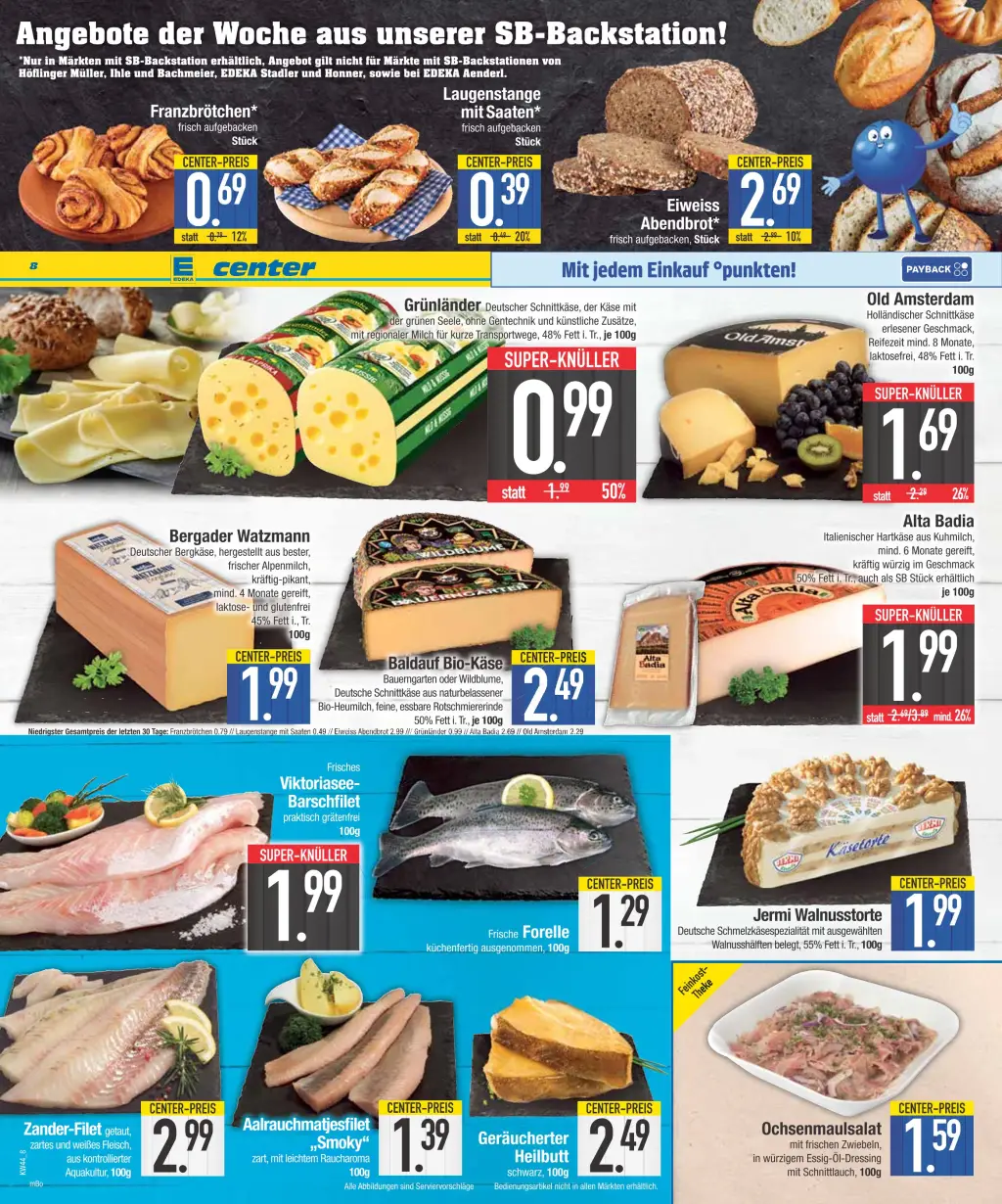 E-Center Prospekt KW44 mit aktuellen Angeboten und attraktiven Rabatten – günstige Lebensmittel, Sparen Sie bei E-Center Prospekt diese Woche!