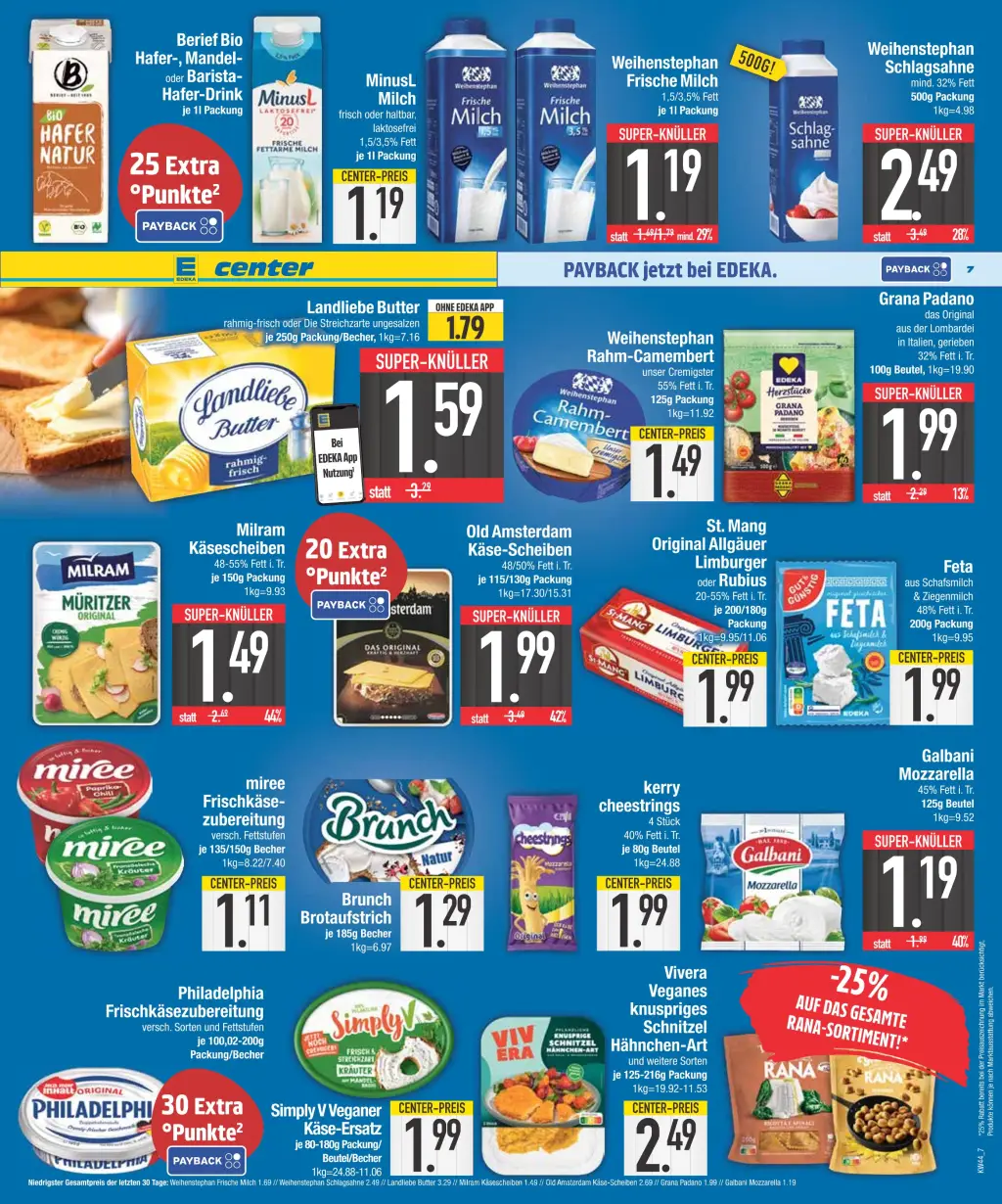 E-Center Prospekt KW44 mit aktuellen Angeboten und attraktiven Rabatten – günstige Lebensmittel, Sparen Sie bei E-Center Prospekt diese Woche!