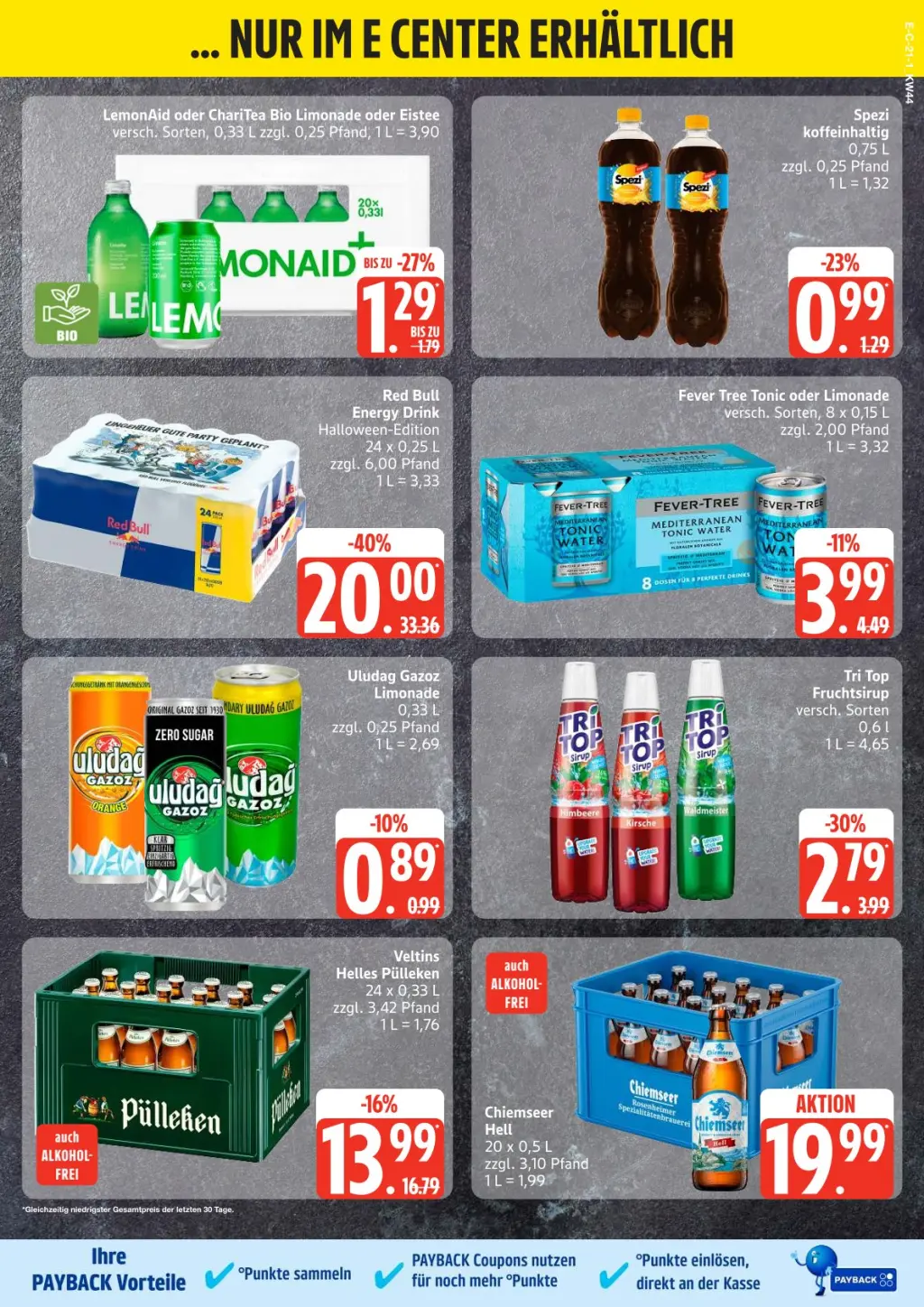 Edeka Prospekt KW44 mit aktuellen Angeboten und attraktiven Rabatten – günstige Lebensmittel, Sparen Sie bei Edeka Prospekt diese Woche!