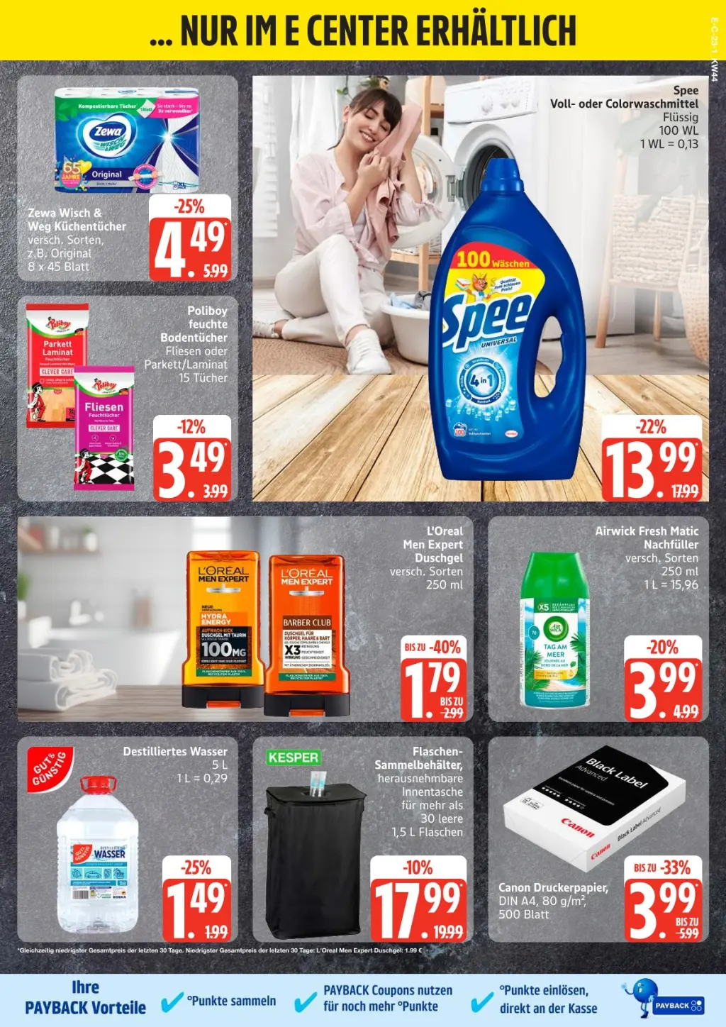 Edeka Prospekt KW44 mit aktuellen Angeboten und attraktiven Rabatten – günstige Lebensmittel, Sparen Sie bei Edeka Prospekt diese Woche!