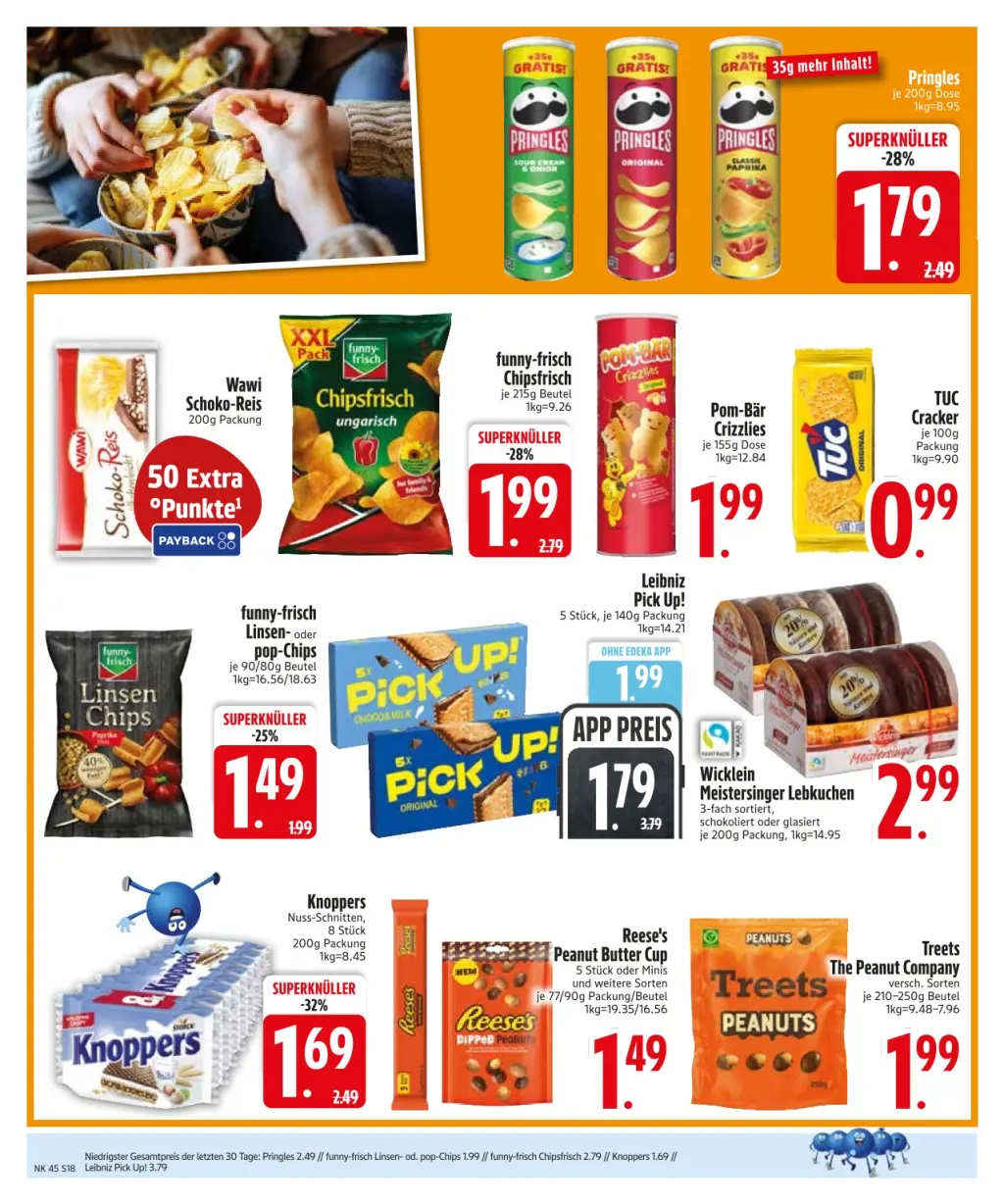Edeka Prospekt KW45 mit aktuellen Angeboten und attraktiven Rabatten – günstige Lebensmittel, Sparen Sie bei Edeka Prospekt diese Woche!