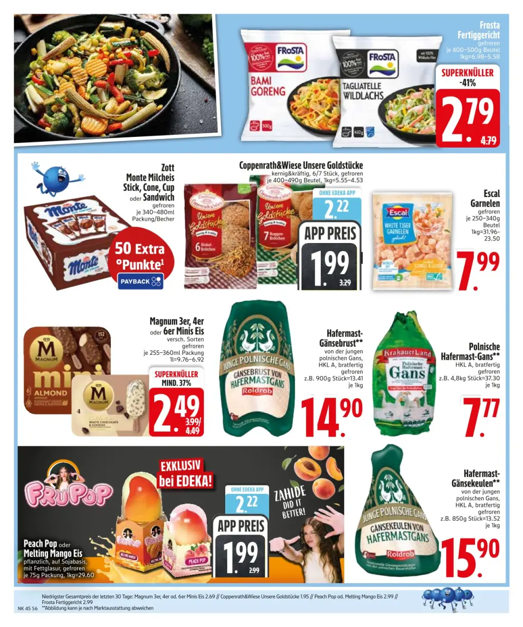 Edeka Prospekt KW45 mit aktuellen Angeboten und attraktiven Rabatten – günstige Lebensmittel, Sparen Sie bei Edeka Prospekt diese Woche!