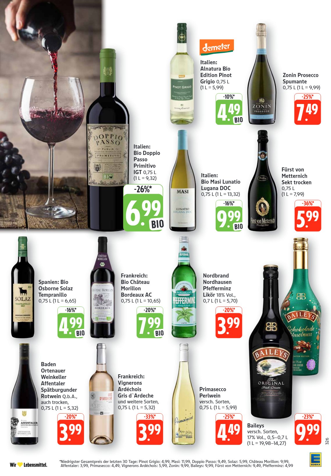 Edeka Prospekt KW45 mit aktuellen Angeboten und attraktiven Rabatten – günstige Lebensmittel, Sparen Sie bei Edeka Prospekt diese Woche!