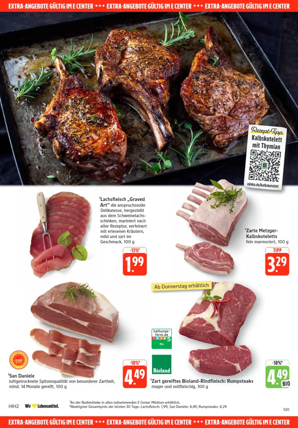 Edeka Prospekt KW45 mit aktuellen Angeboten und attraktiven Rabatten – günstige Lebensmittel, Sparen Sie bei Edeka Prospekt diese Woche!