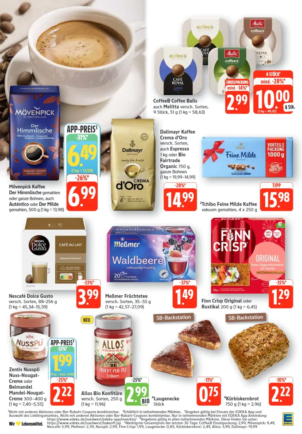 Edeka Prospekt KW45 mit aktuellen Angeboten und attraktiven Rabatten – günstige Lebensmittel, Sparen Sie bei Edeka Prospekt diese Woche!