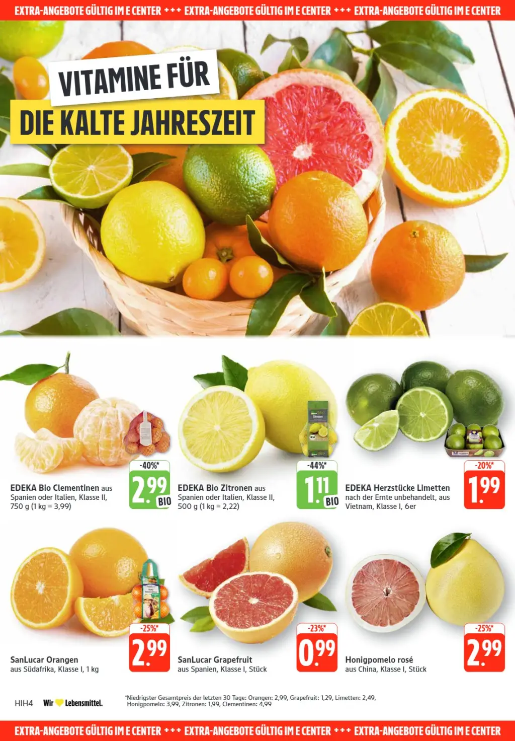 Edeka Prospekt KW45 mit aktuellen Angeboten und attraktiven Rabatten – günstige Lebensmittel, Sparen Sie bei Edeka Prospekt diese Woche!