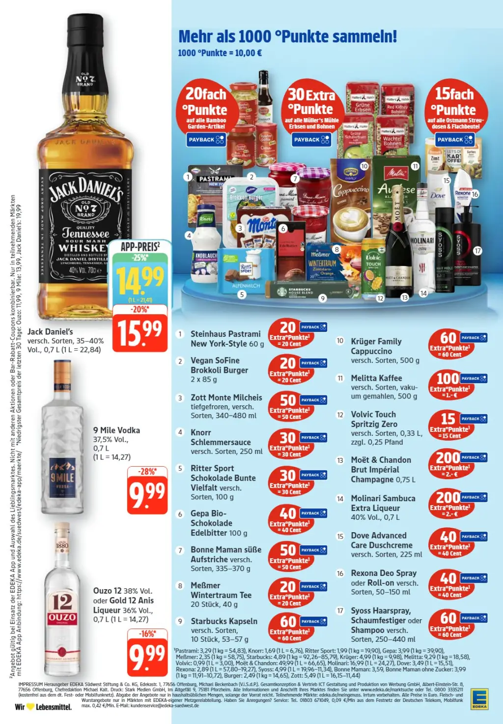 Edeka Prospekt KW45 mit aktuellen Angeboten und attraktiven Rabatten – günstige Lebensmittel, Sparen Sie bei Edeka Prospekt diese Woche!