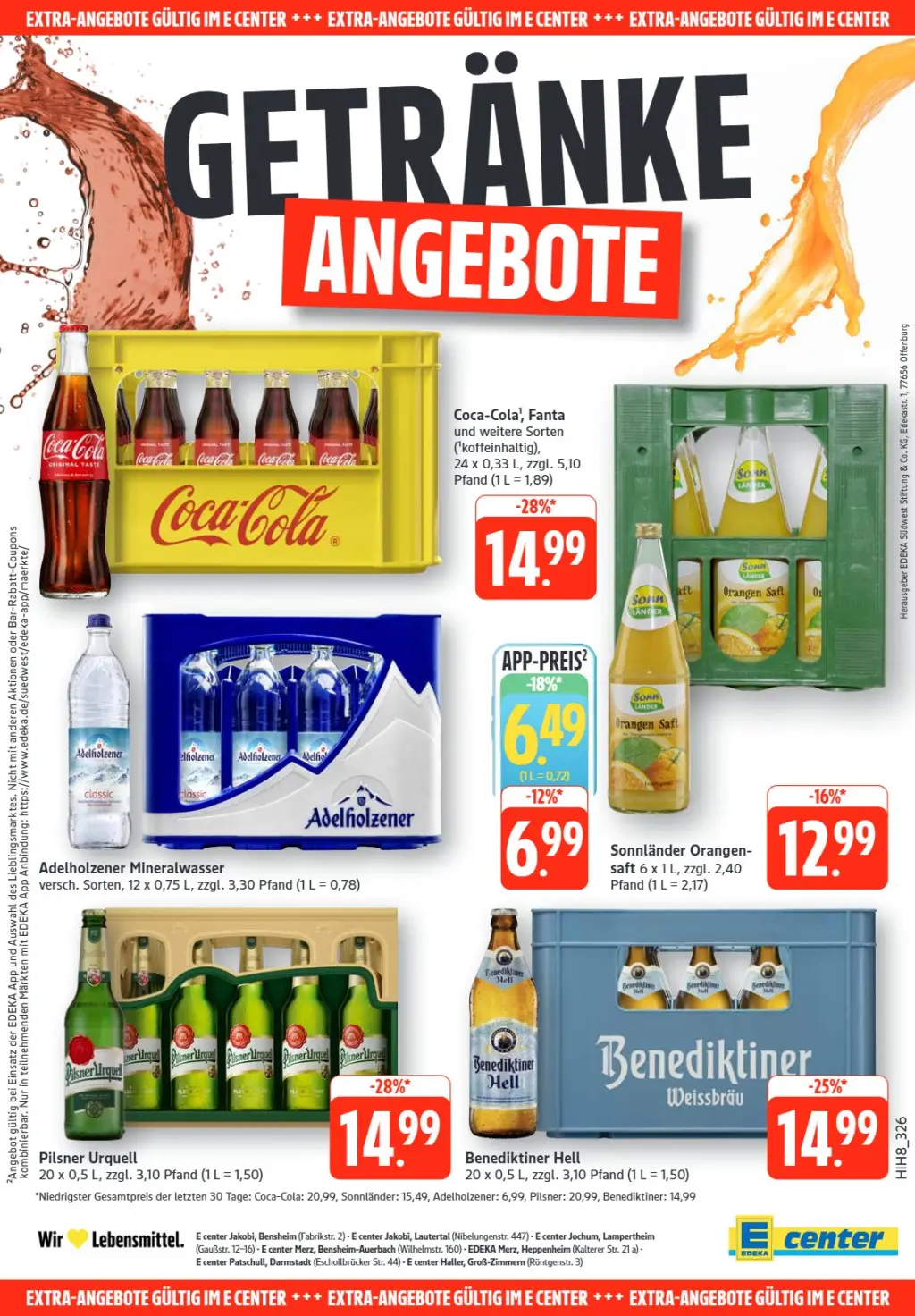 Edeka Prospekt KW45 mit aktuellen Angeboten und attraktiven Rabatten – günstige Lebensmittel, Sparen Sie bei Edeka Prospekt diese Woche!