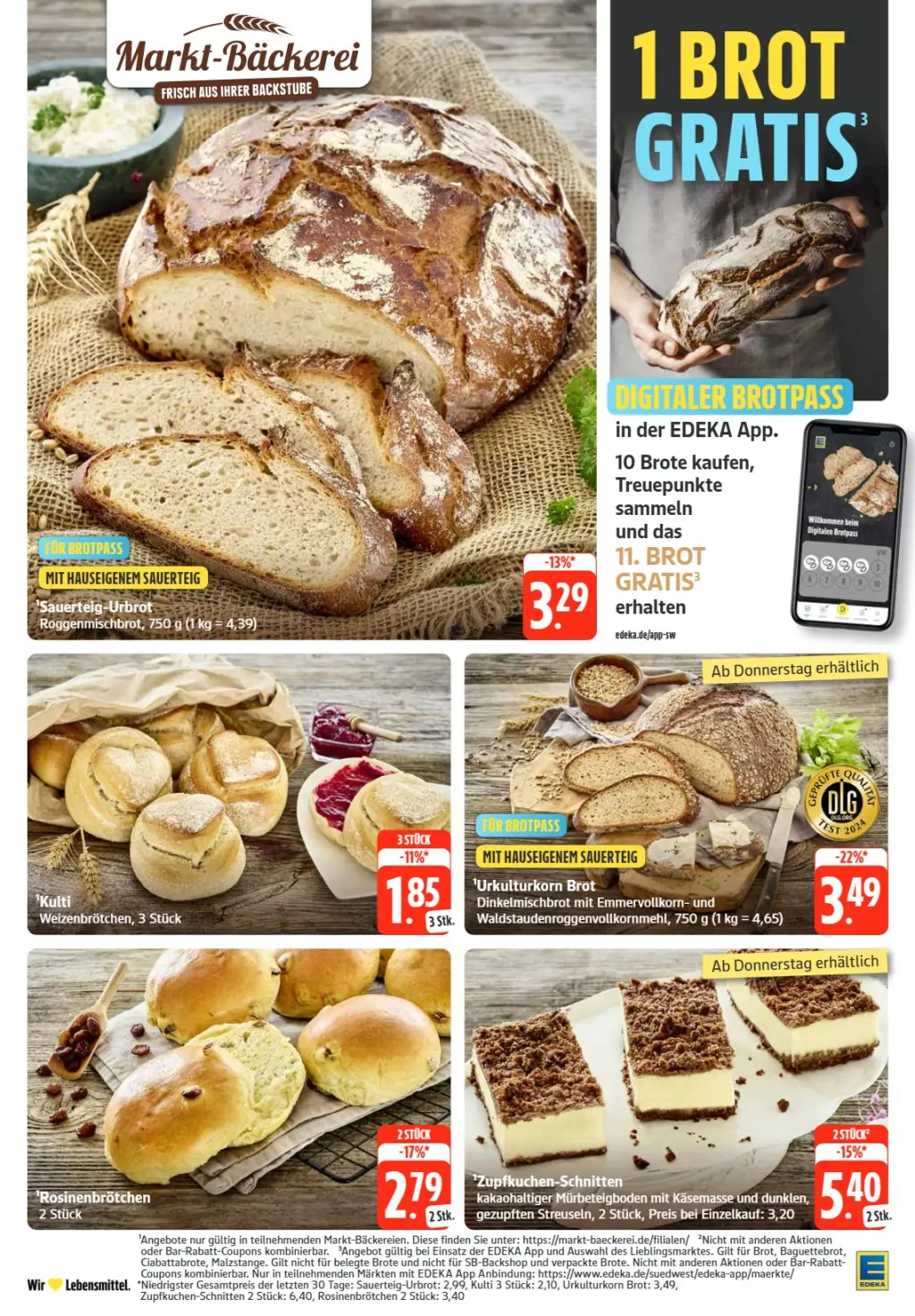 Edeka Prospekt KW45 mit aktuellen Angeboten und attraktiven Rabatten – günstige Lebensmittel, Sparen Sie bei Edeka Prospekt diese Woche!