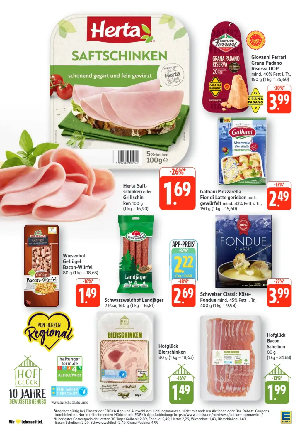 Edeka Prospekt KW45 mit aktuellen Angeboten und attraktiven Rabatten – günstige Lebensmittel, Sparen Sie bei Edeka Prospekt diese Woche!