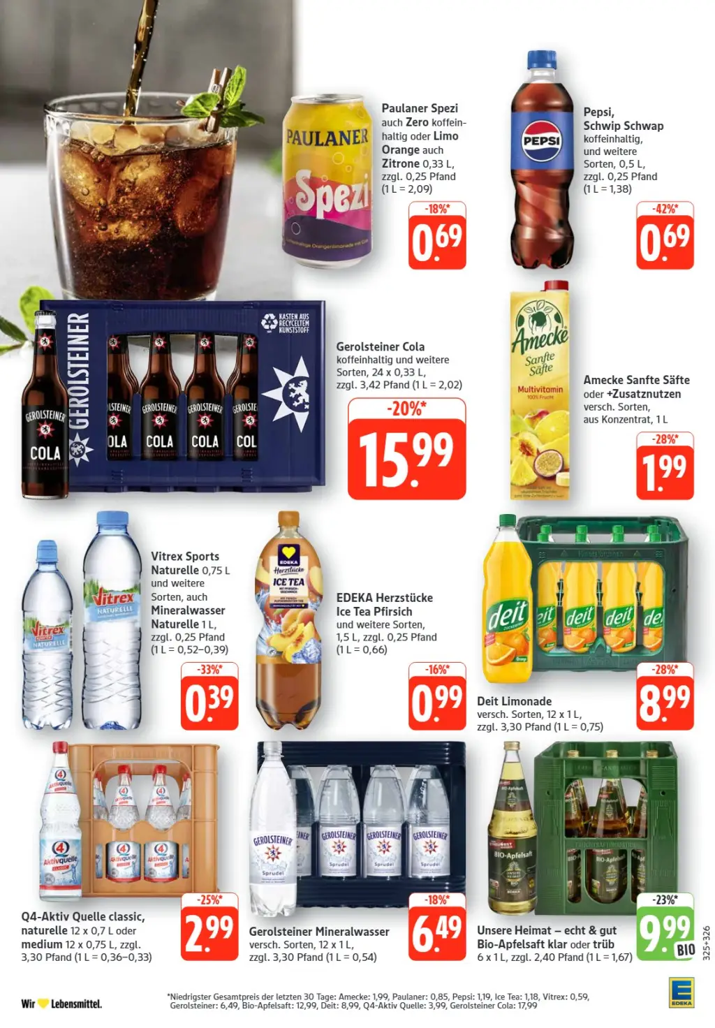 Edeka Prospekt KW45 mit aktuellen Angeboten und attraktiven Rabatten – günstige Lebensmittel, Sparen Sie bei Edeka Prospekt diese Woche!
