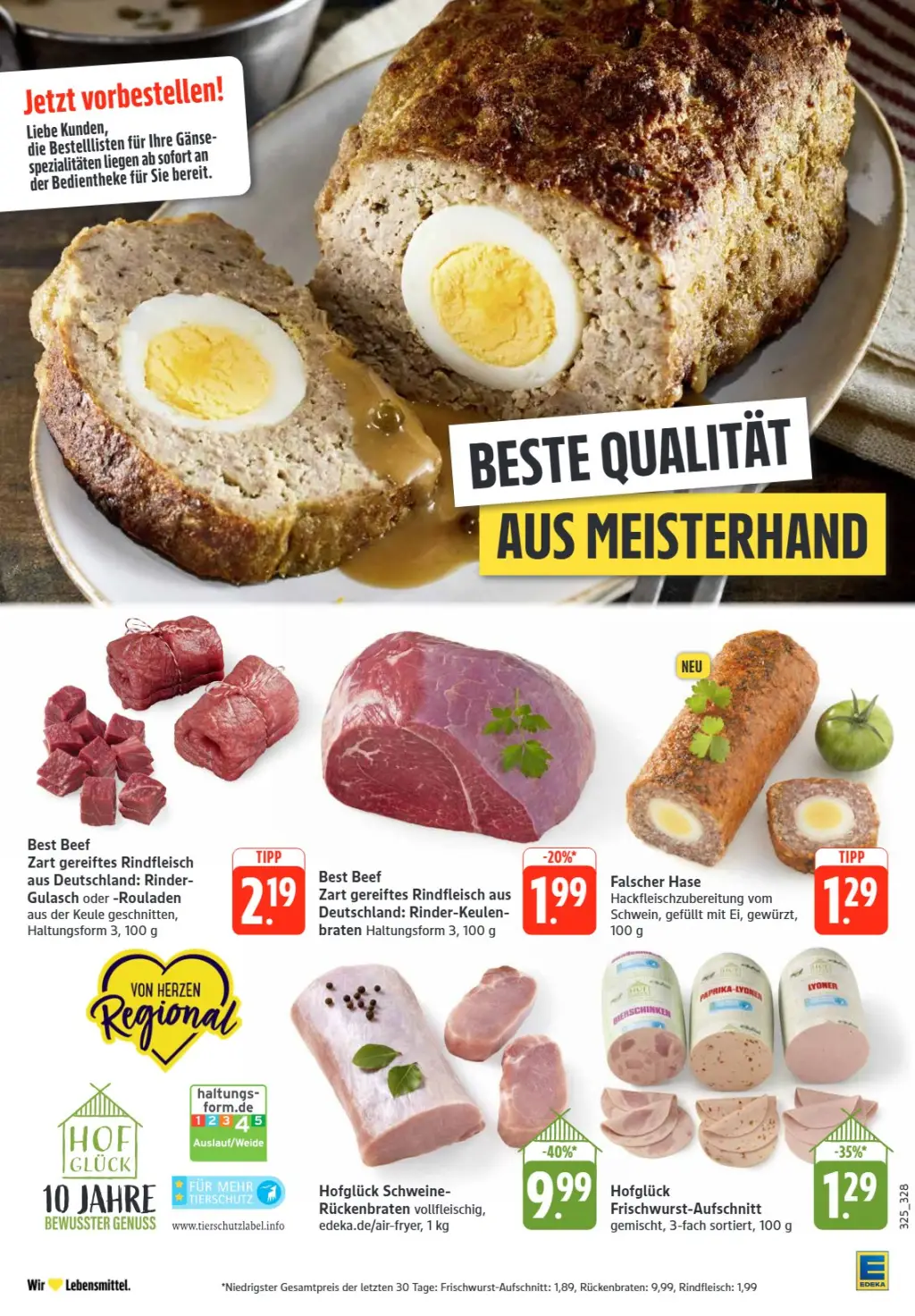 Edeka Prospekt KW44 mit aktuellen Angeboten und attraktiven Rabatten – günstige Lebensmittel, Sparen Sie bei Edeka Prospekt diese Woche!