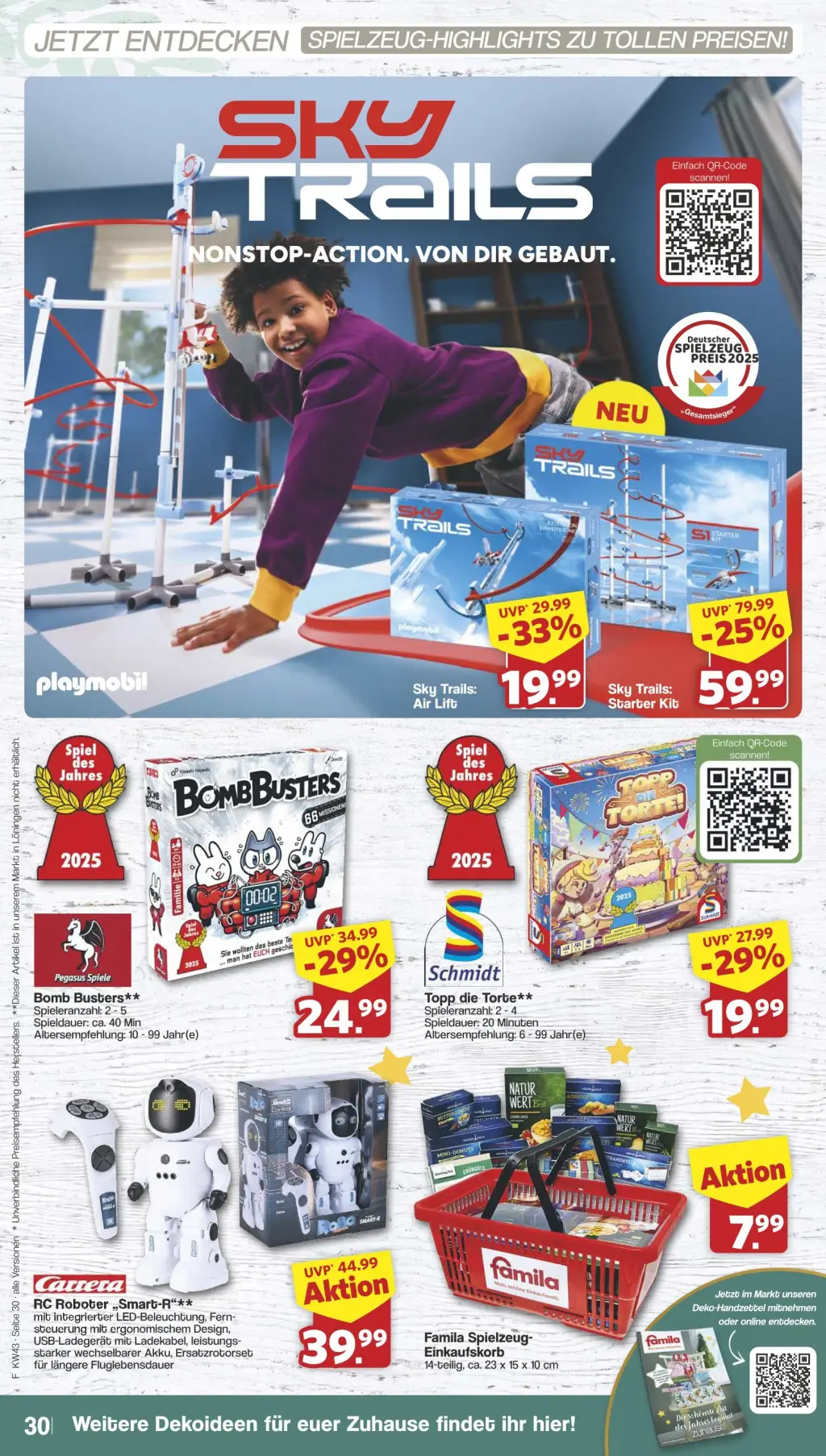 Famila Prospekt KW43 mit aktuellen Angeboten und attraktiven Rabatten – günstige Lebensmittel, Sparen Sie bei Famila Prospekt diese Woche!