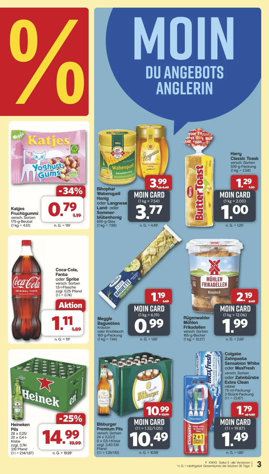 Famila Prospekt KW43 mit aktuellen Angeboten und attraktiven Rabatten – günstige Lebensmittel, Sparen Sie bei Famila Prospekt diese Woche!