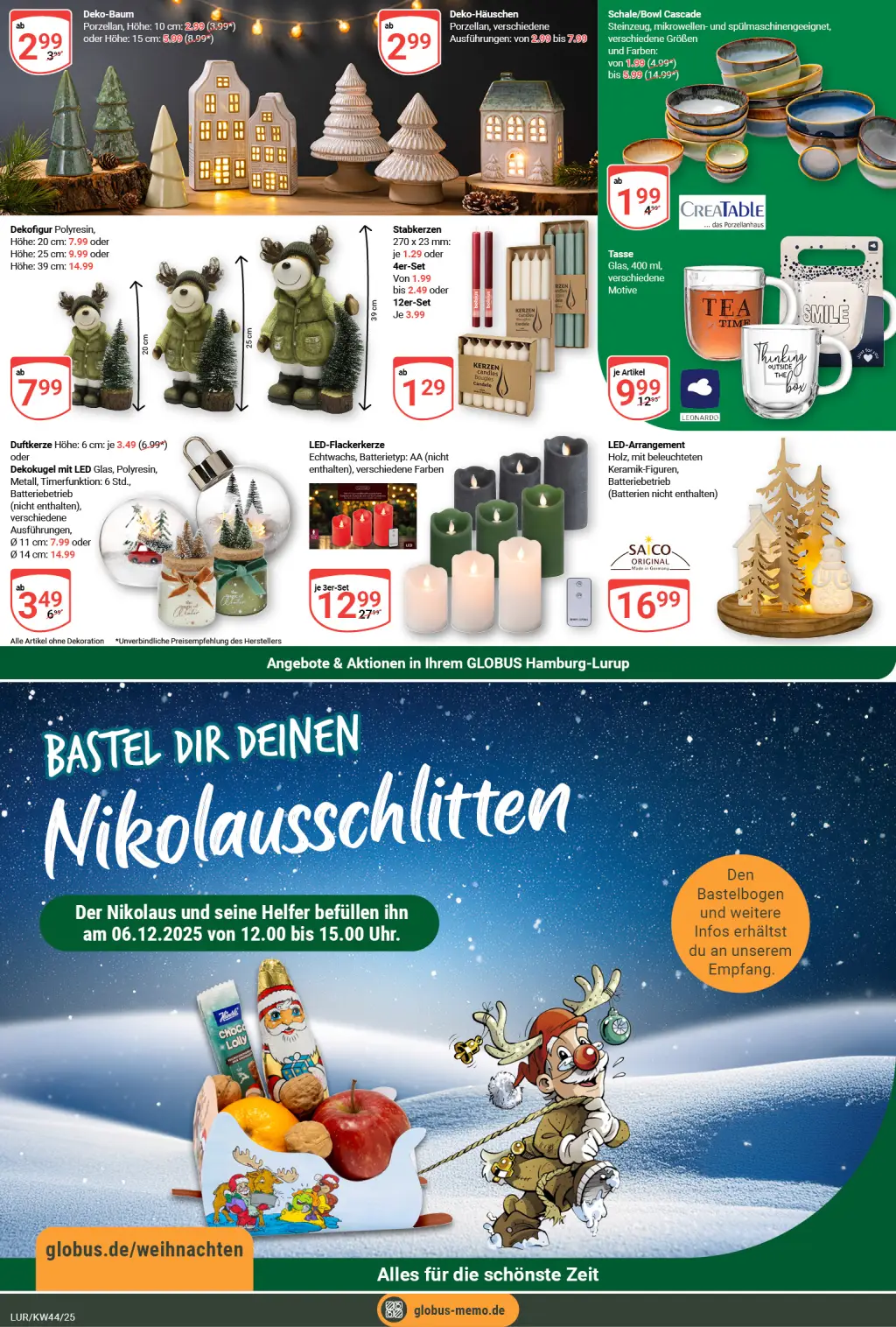 Globus Prospekt KW44 mit aktuellen Angeboten und attraktiven Rabatten – günstige Lebensmittel, Sparen Sie bei Globus Prospekt diese Woche!