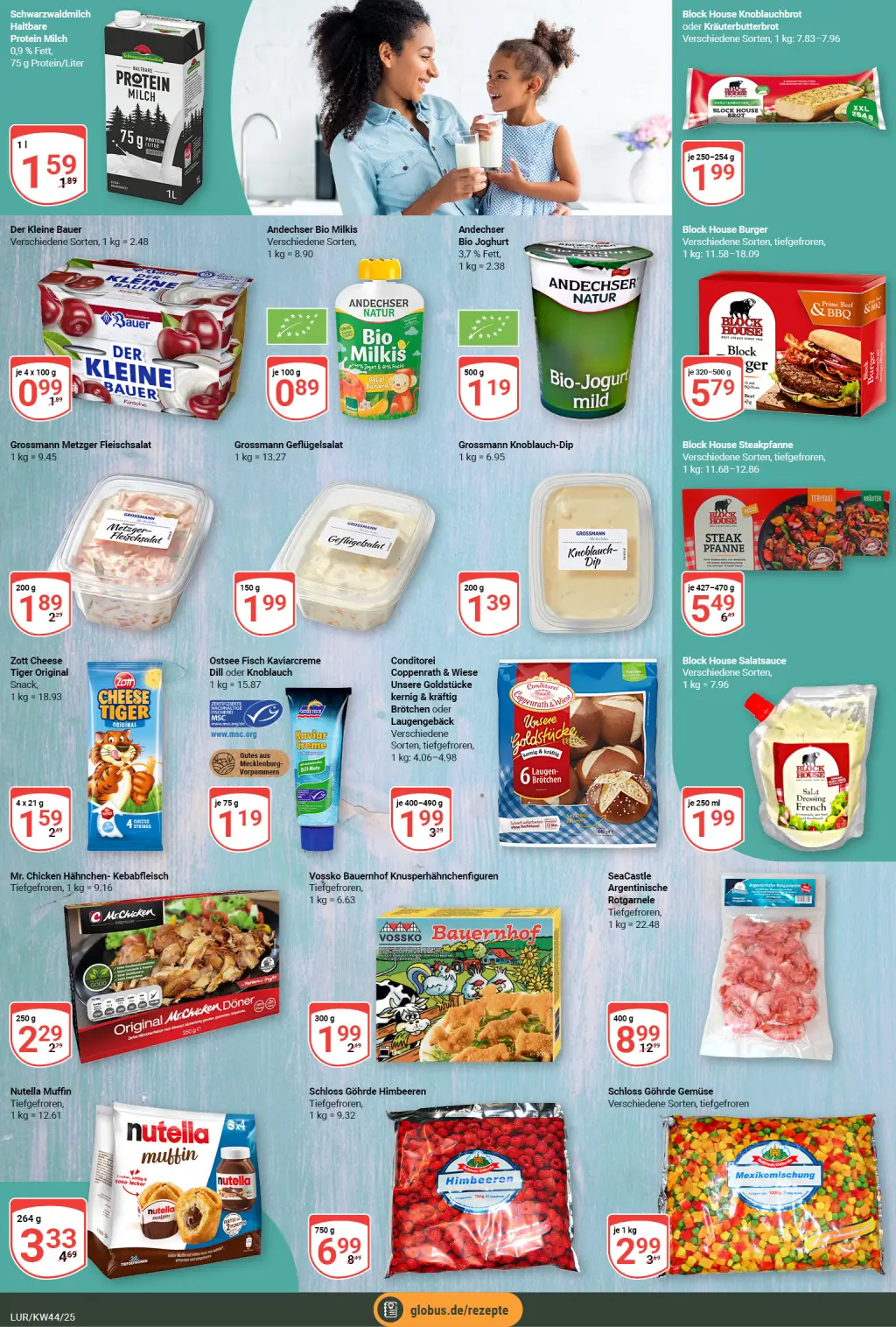 Globus Prospekt KW44 mit aktuellen Angeboten und attraktiven Rabatten – günstige Lebensmittel, Sparen Sie bei Globus Prospekt diese Woche!