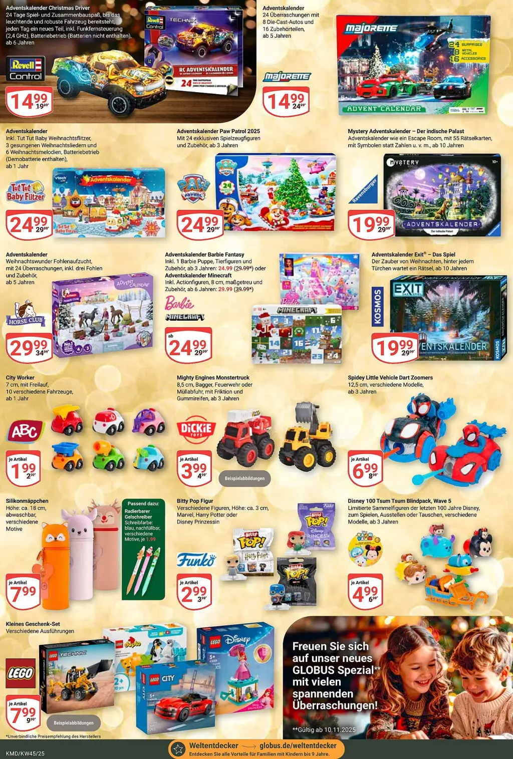 Globus Prospekt KW45 mit aktuellen Angeboten und attraktiven Rabatten – günstige Lebensmittel, Sparen Sie bei Globus Prospekt diese Woche!