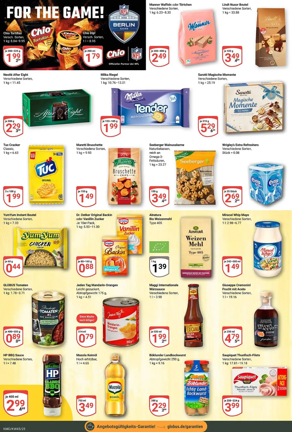 Globus Prospekt KW45 mit aktuellen Angeboten und attraktiven Rabatten – günstige Lebensmittel, Sparen Sie bei Globus Prospekt diese Woche!