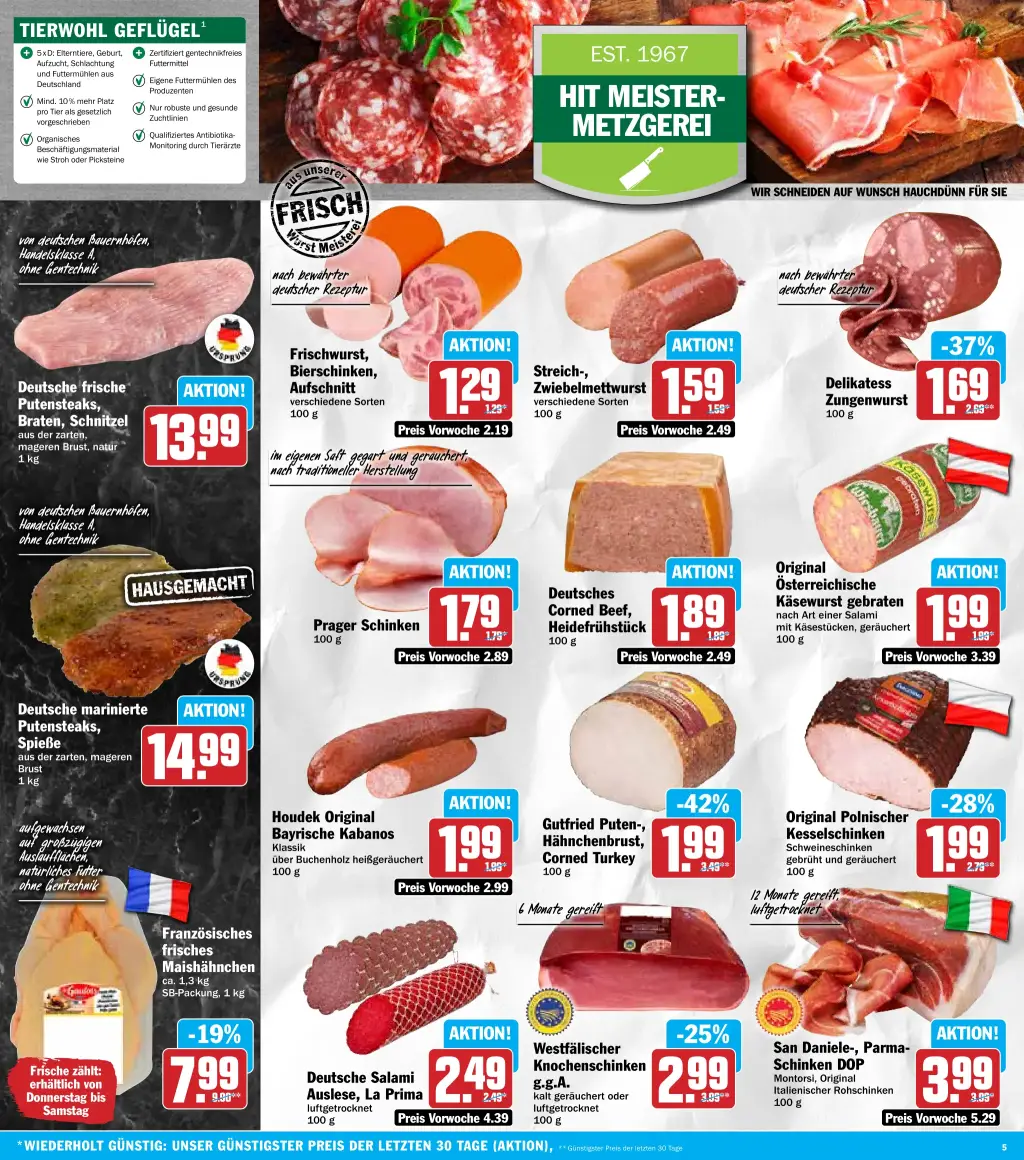 Hit Prospekt KW41 mit aktuellen Angeboten und attraktiven Rabatten – günstige Lebensmittel, Sparen Sie bei Hit Prospekt diese Woche!