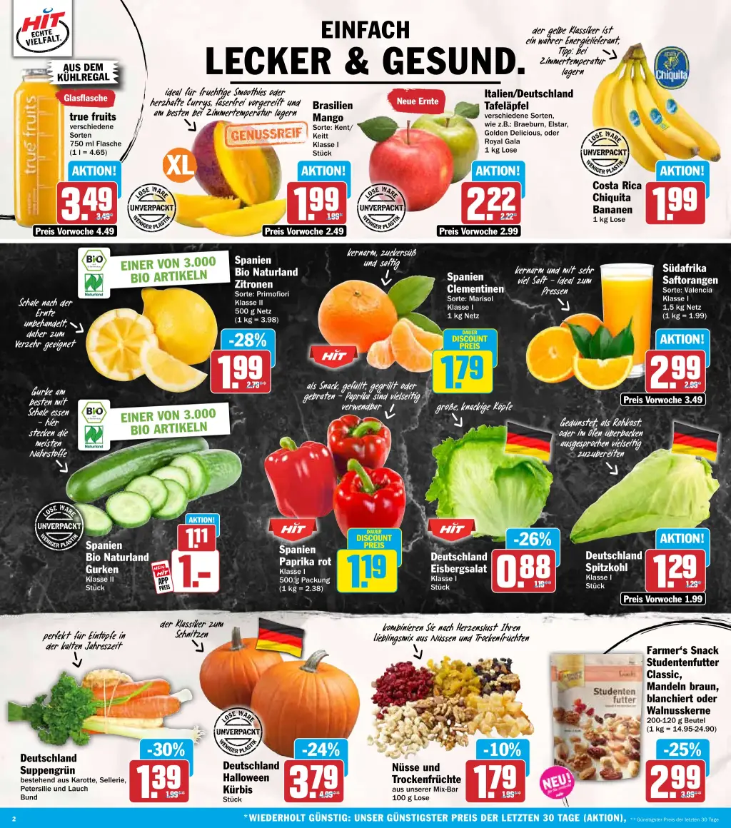 Hit Prospekt KW41 mit aktuellen Angeboten und attraktiven Rabatten – günstige Lebensmittel, Sparen Sie bei Hit Prospekt diese Woche!