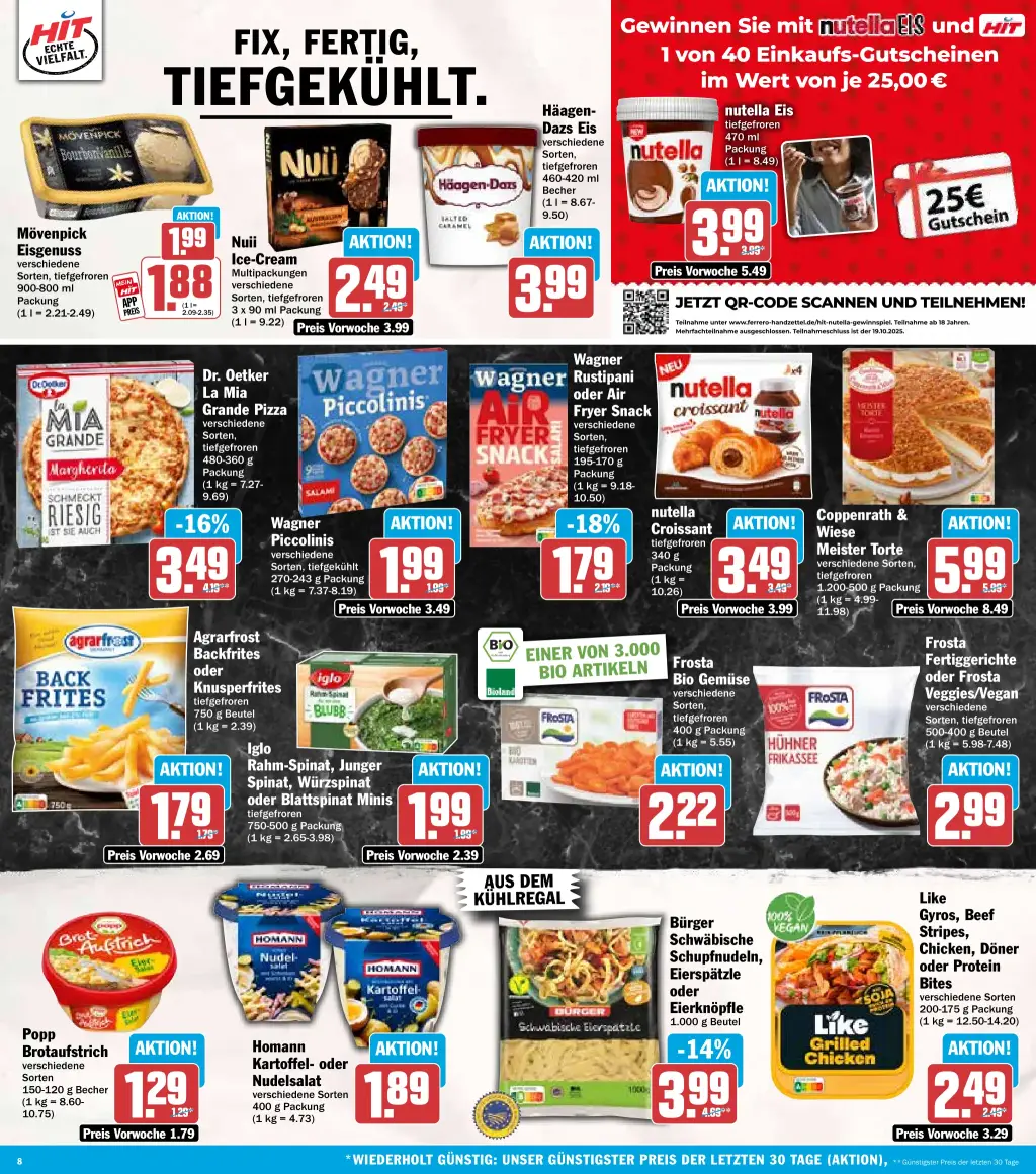 Hit Prospekt KW43 mit aktuellen Angeboten und attraktiven Rabatten – günstige Lebensmittel, Sparen Sie bei Hit Prospekt diese Woche!
