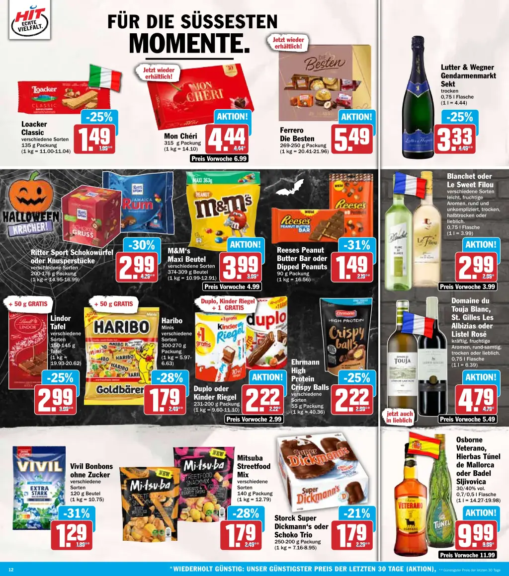 Hit Prospekt KW43 mit aktuellen Angeboten und attraktiven Rabatten – günstige Lebensmittel, Sparen Sie bei Hit Prospekt diese Woche!
