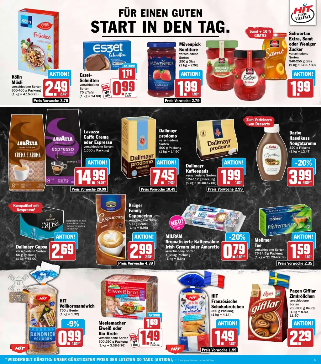 Hit Prospekt KW42 mit aktuellen Angeboten und attraktiven Rabatten – günstige Lebensmittel, Sparen Sie bei Hit Prospekt diese Woche!