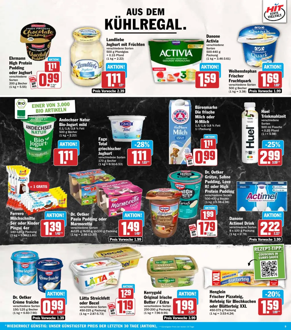 Hit Prospekt KW44 mit aktuellen Angeboten und attraktiven Rabatten – günstige Lebensmittel, Sparen Sie bei Hit Prospekt diese Woche!