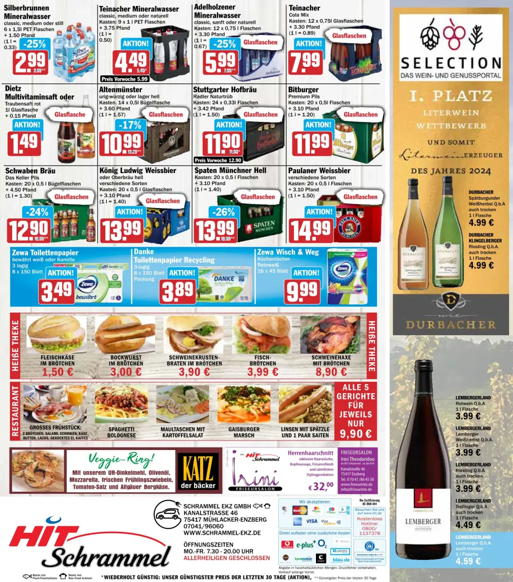 Hit Prospekt KW44 mit aktuellen Angeboten und attraktiven Rabatten – günstige Lebensmittel, Sparen Sie bei Hit Prospekt diese Woche!