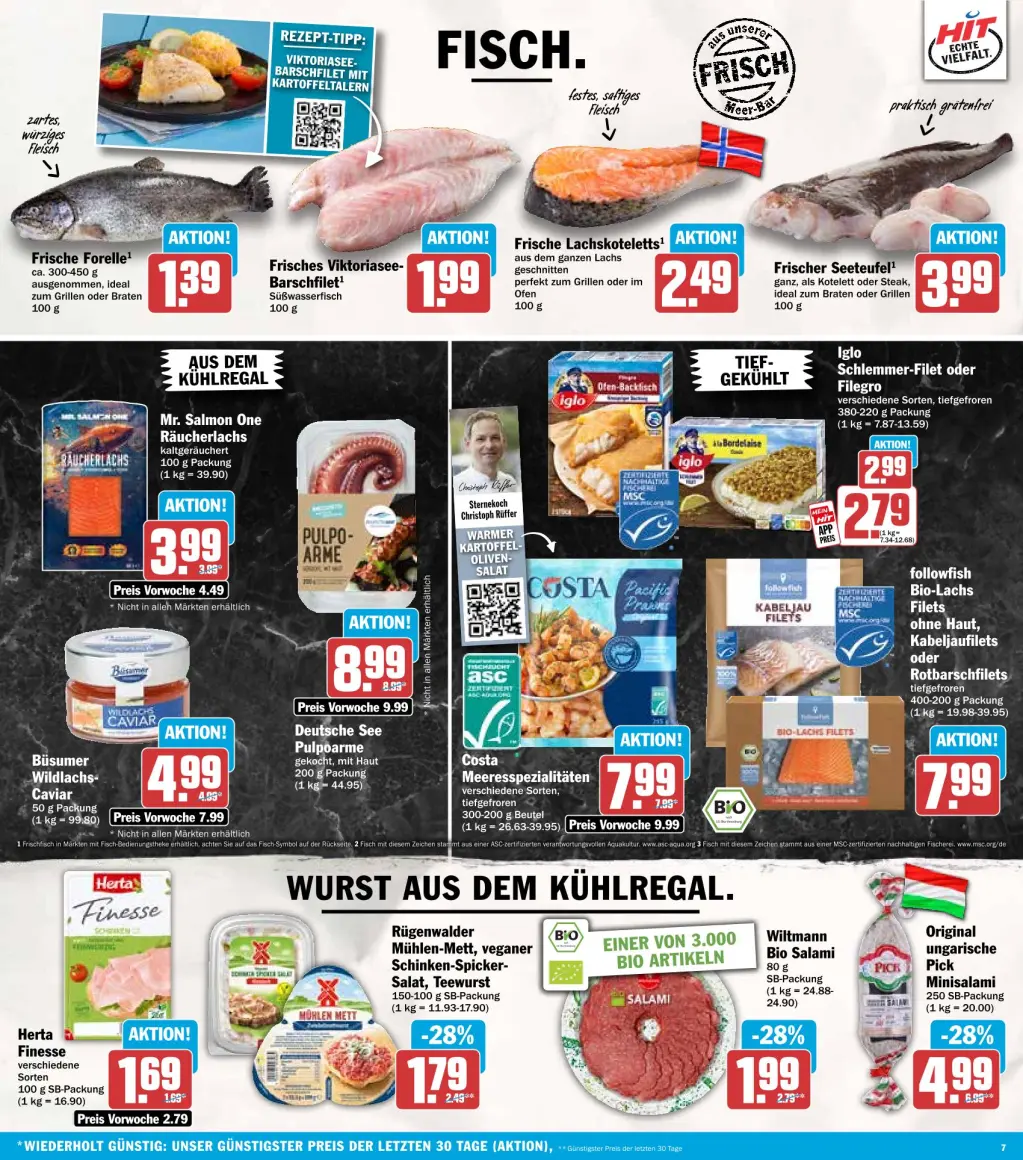 Hit Prospekt KW44 mit aktuellen Angeboten und attraktiven Rabatten – günstige Lebensmittel, Sparen Sie bei Hit Prospekt diese Woche!