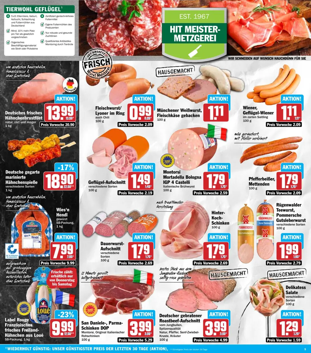 Hit Prospekt KW44 mit aktuellen Angeboten und attraktiven Rabatten – günstige Lebensmittel, Sparen Sie bei Hit Prospekt diese Woche!