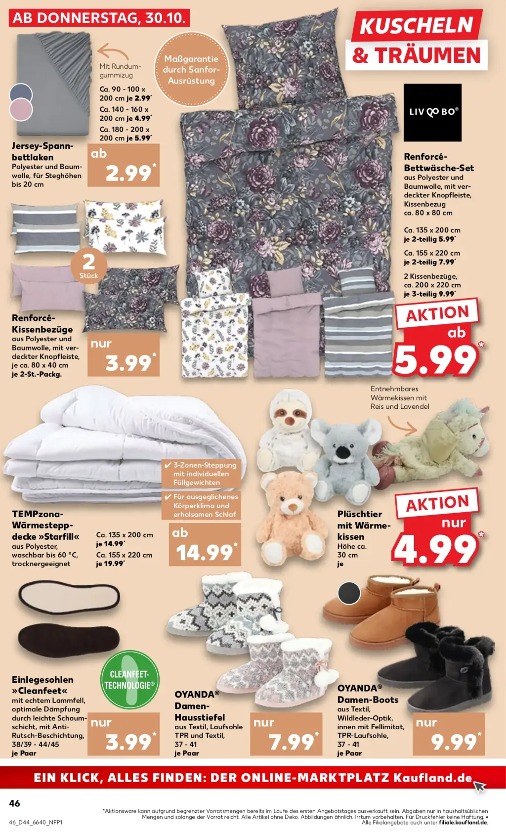 Kaufland Prospekt KW44 mit aktuellen Angeboten und attraktiven Rabatten – günstige Lebensmittel, Sparen Sie bei Kaufland Prospekt diese Woche!