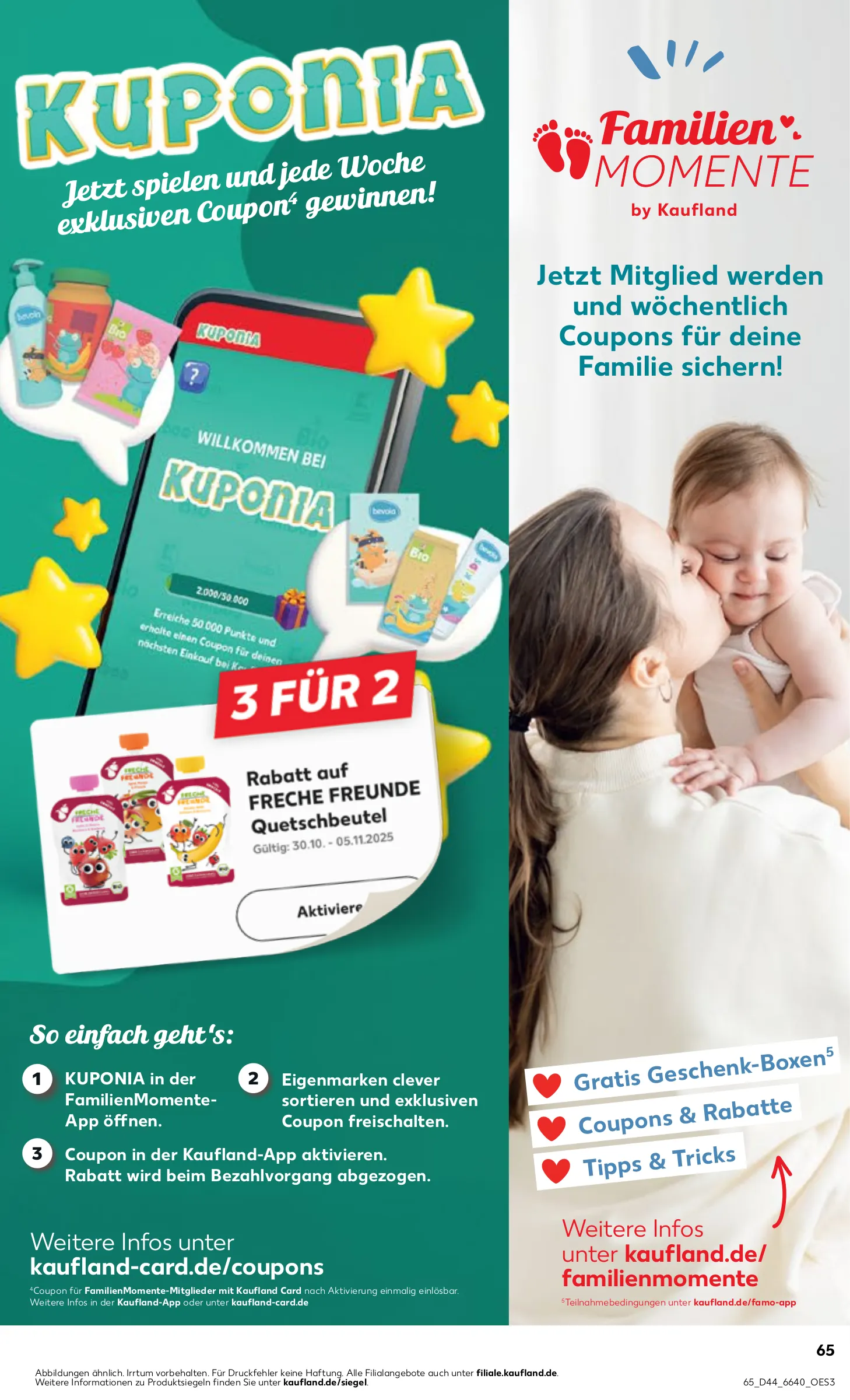 Kaufland Prospekt KW44 mit aktuellen Angeboten und attraktiven Rabatten – günstige Lebensmittel, Sparen Sie bei Kaufland Prospekt diese Woche!