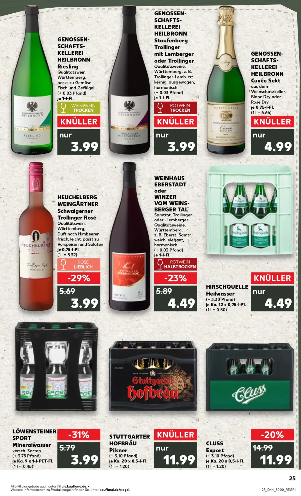 Kaufland Prospekt KW44 mit aktuellen Angeboten und attraktiven Rabatten – günstige Lebensmittel, Sparen Sie bei Kaufland Prospekt diese Woche!